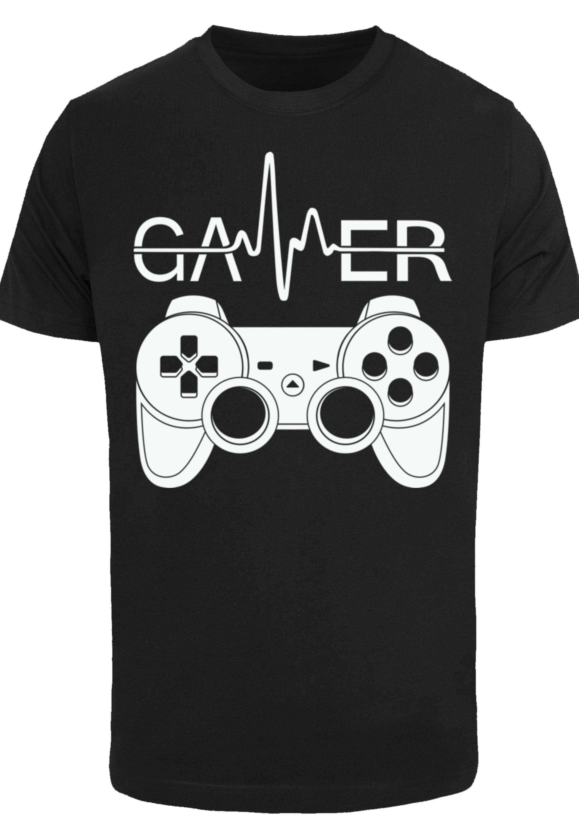 F4NT4STIC T-Shirt »Gamer Herzschlag«, Premium Qualität
