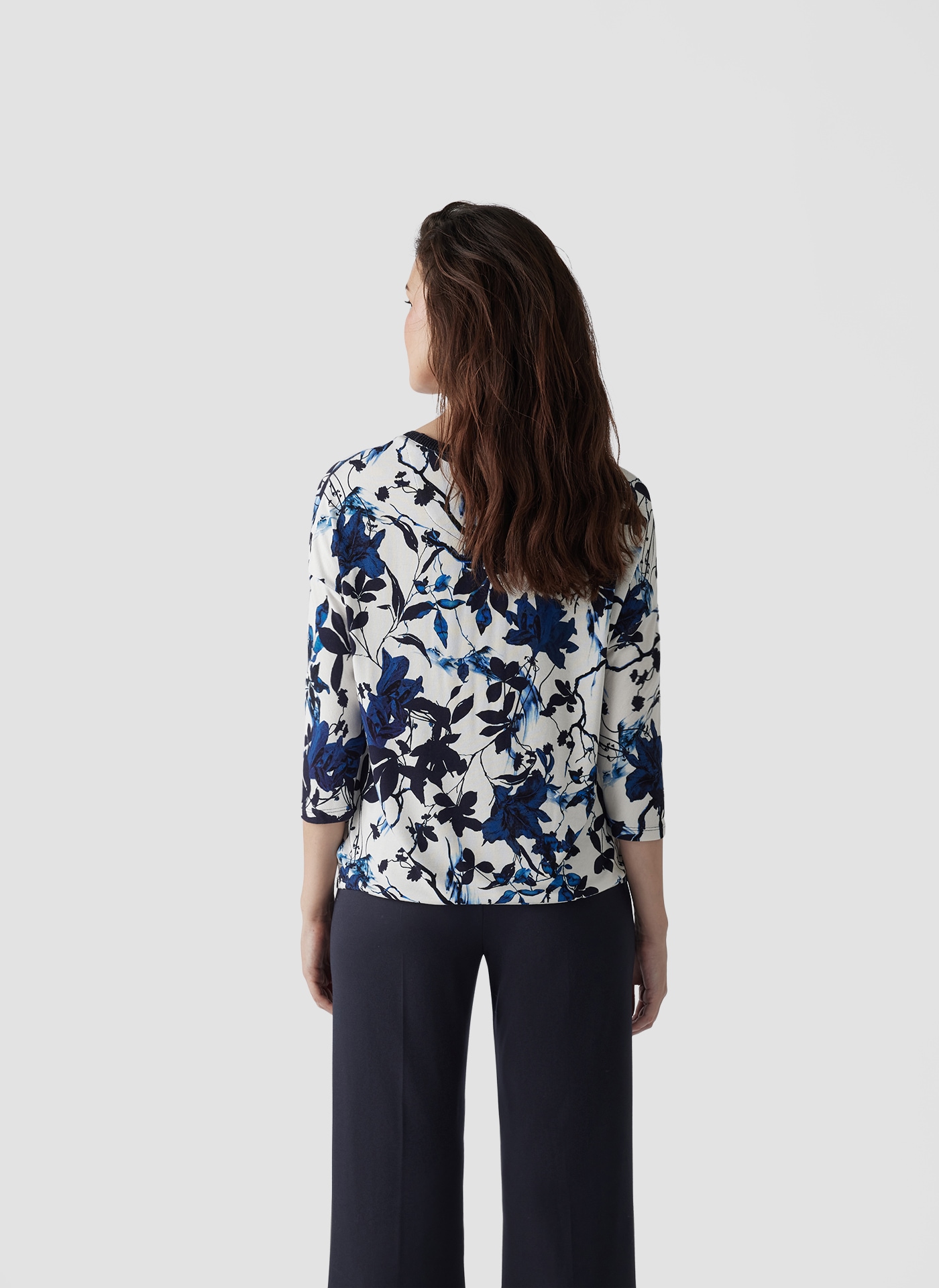 LeComte Print-Shirt »LeComte Shirt mit 3/4-Arm in floralem Muster«