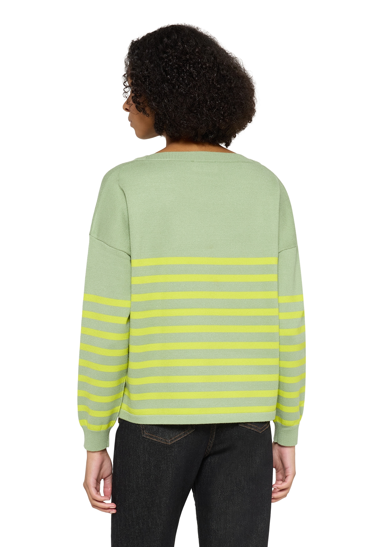 Cartoon Strickpullover »Damen mit U-Boot-Ausschnitt« 1 tlg.