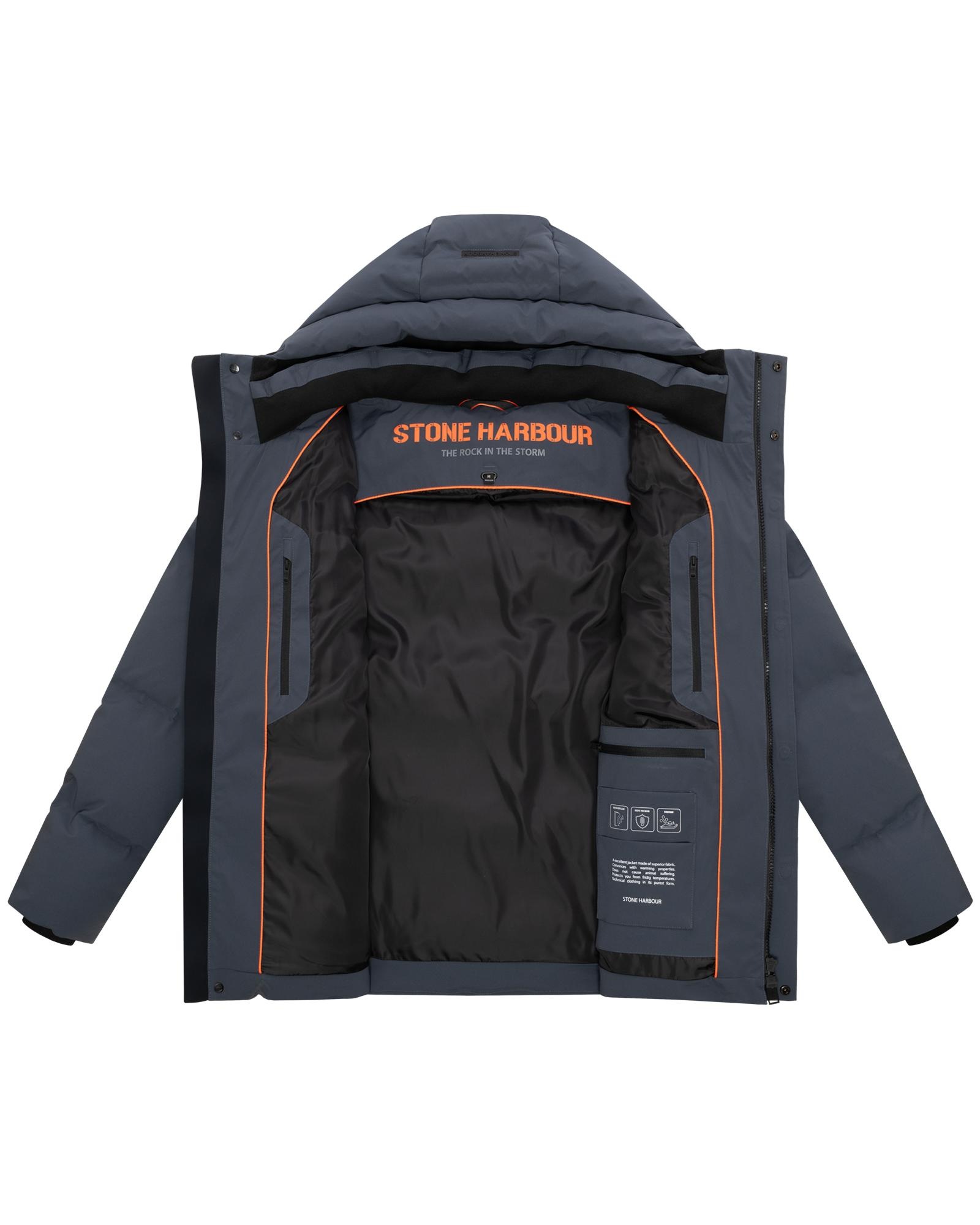 Stone Harbour Steppjacke »Taviaan XX«, mit Kapuze, Gesteppte Herren Jacke mit Kapuze