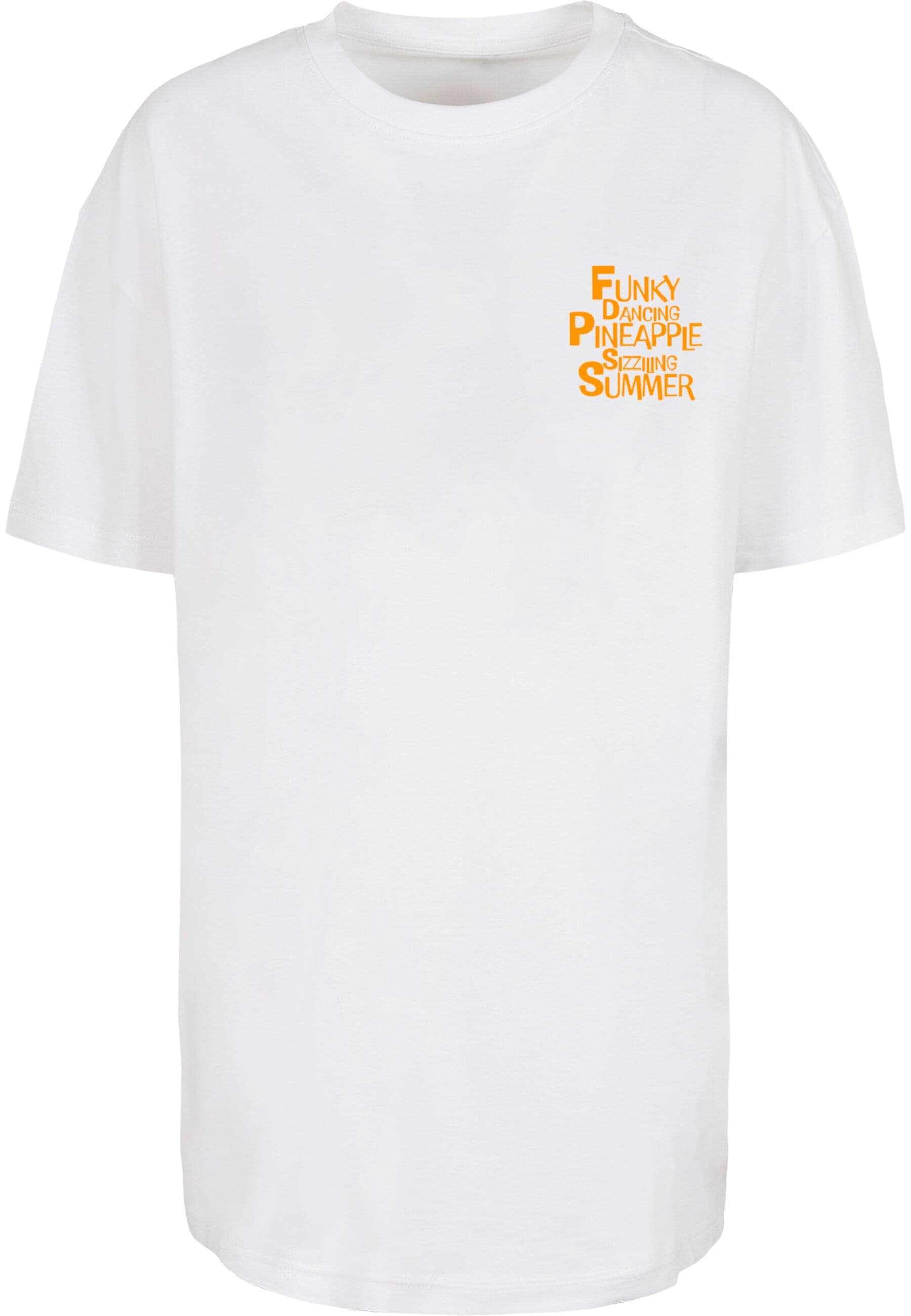 Merchcode T-Shirt "Merchcode Ladies Funky Pineapple Oversized Tee" 1 Stk. günstig online kaufen