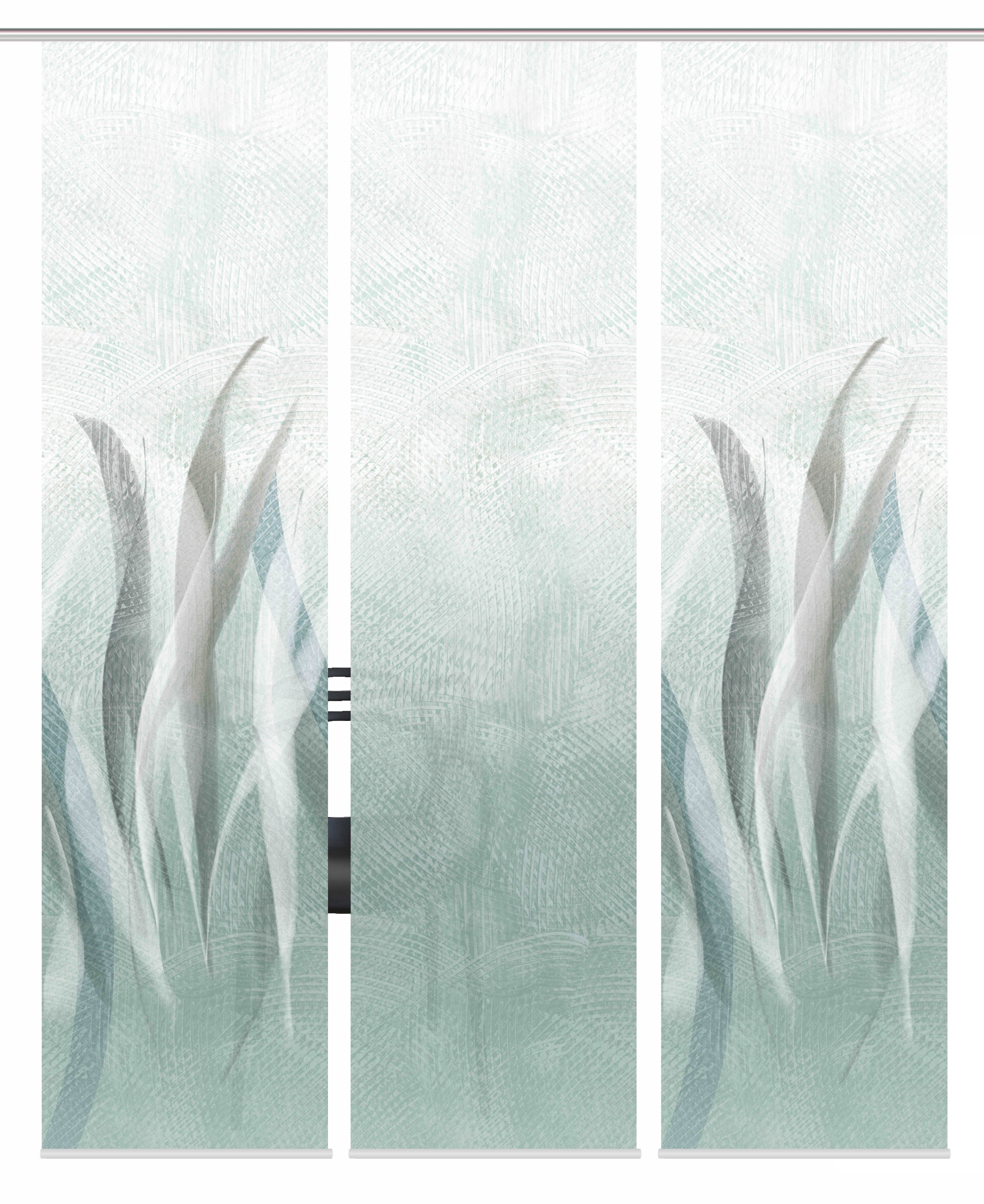 HOME WOHNIDEEN "SIRALIO" Paneelwagen 3 Stk. tlg. SCHIEBEVORHANGSET,SEIDENOP günstig online kaufen