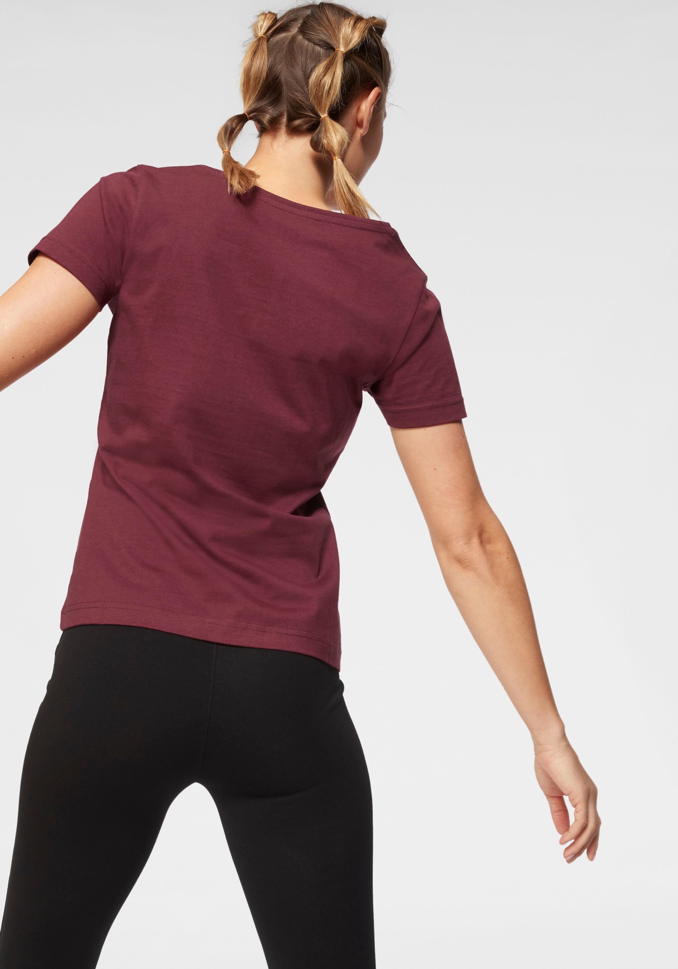 H.I.S T-Shirt »Essential-Basics«, (Spar-Set, 3er-Pack), hüftlange Passform, figurumspielender Schnitt, aus 100% Baumwolle