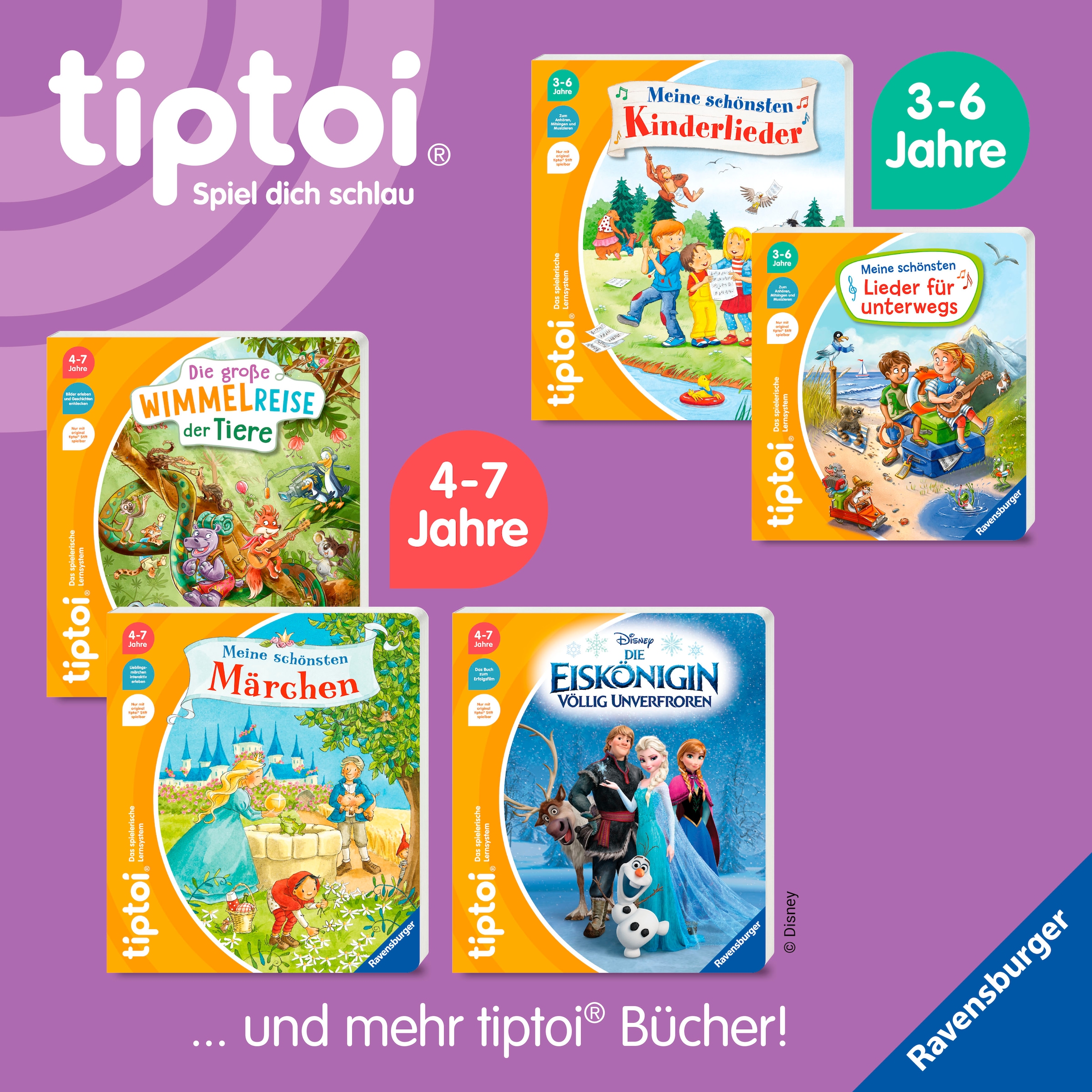 Ravensburger Buch »tiptoi® - Mein erstes Bild-Wörterbuch Deutsch-Englisch«, Made in Europe