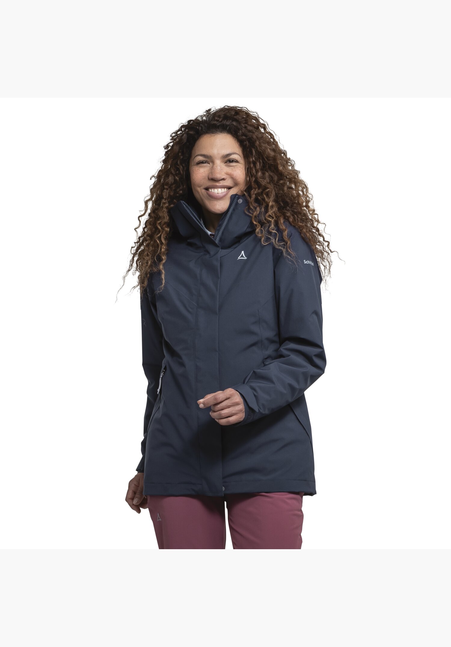 Schöffel 3-in-1-Funktionsjacke "3in1 Jacket Style Tamina WMS" Set, 2 Stk. tlg. mit Kapuze mit herauszippbarer, separat tragbarer, wattierter Innenjacke