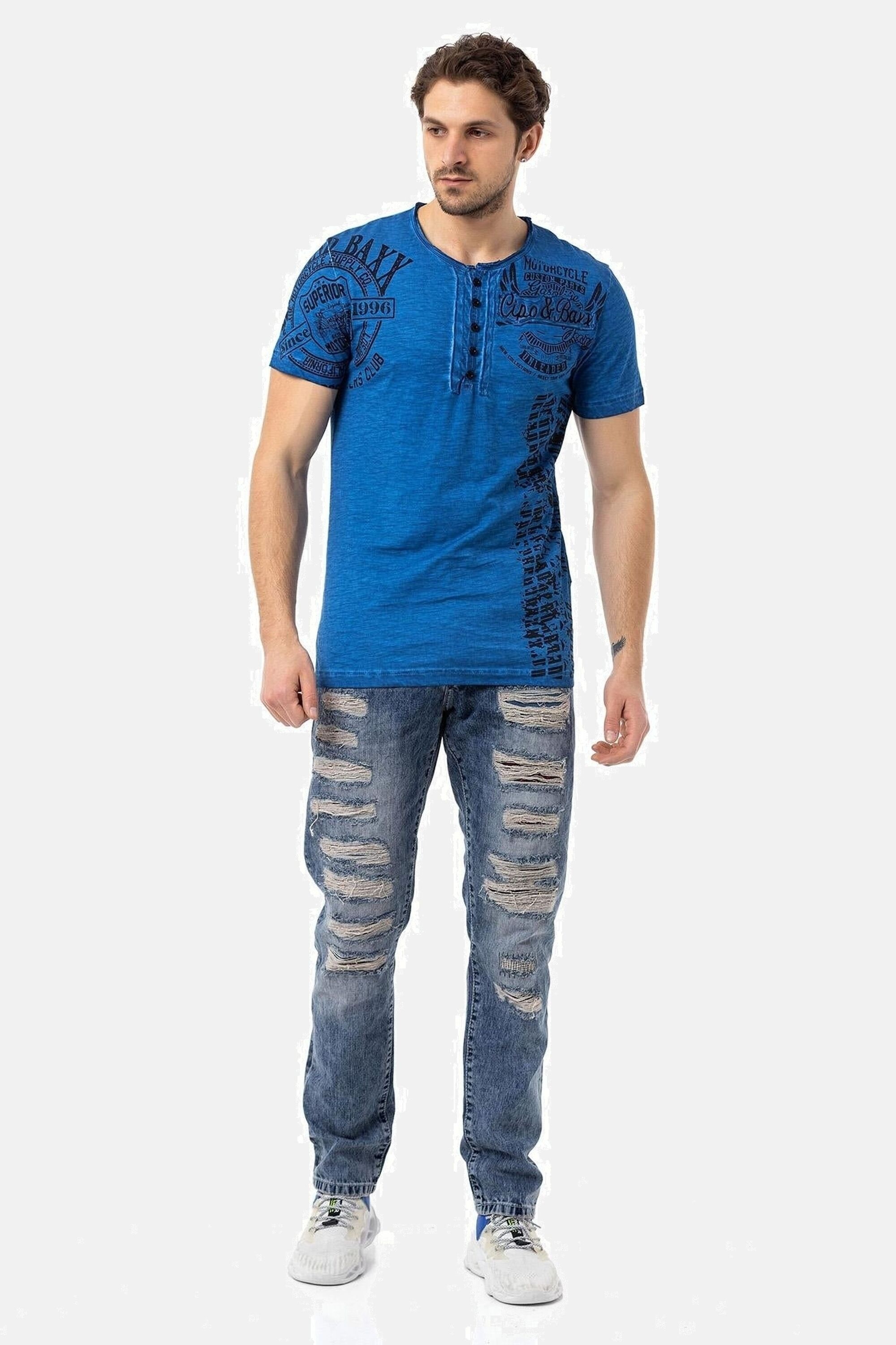 Cipo & Baxx 5-Pocket-Jeans »Jeans«, in Loose-Fit, CD-131