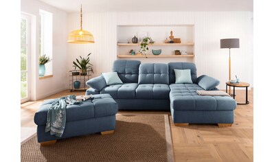 Home affaire Ecksofa »Lotus Home Luxus«, bis zu 140kg pro Sitzplatz belastbar, incl.... kaufen Home affaire Ecksofa »Lotus Home Luxus«, bis zu 140kg pro Sitzplatz belastbar, incl.... kaufen