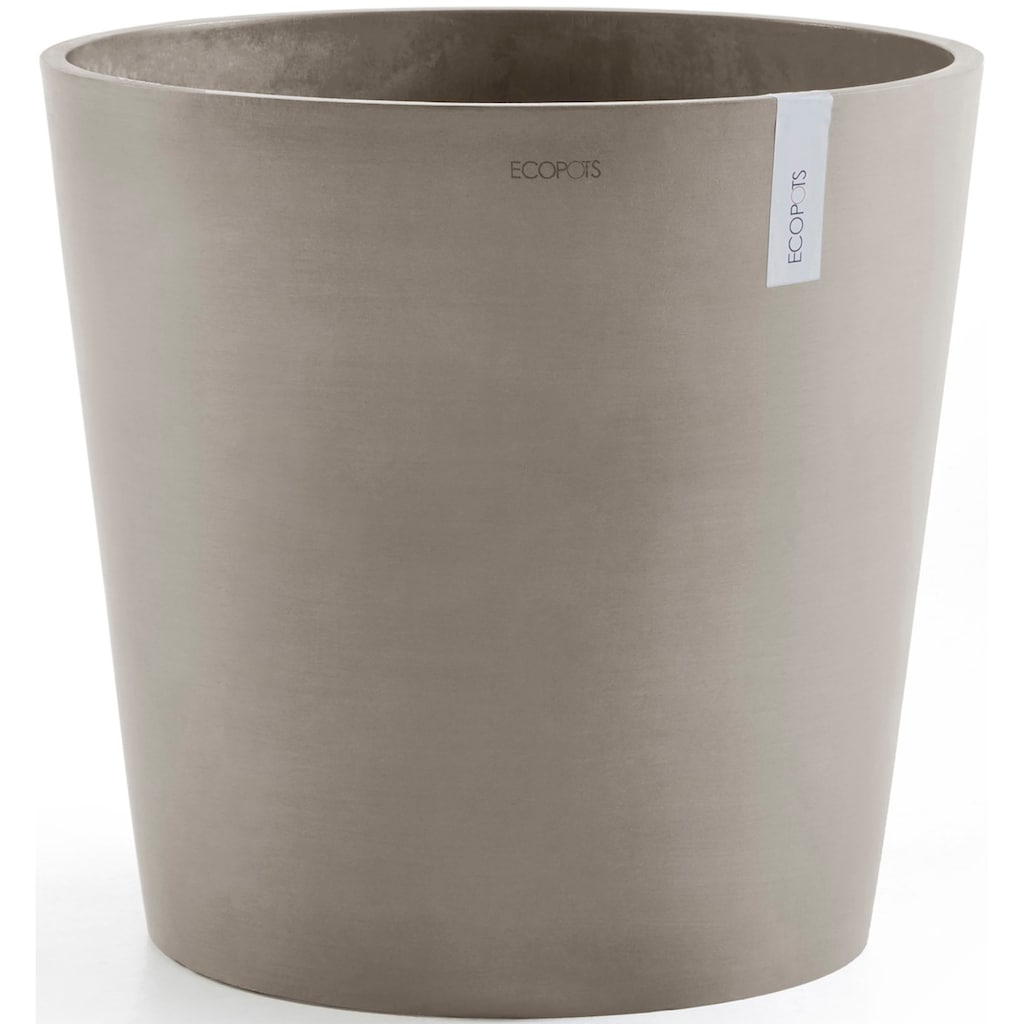 ECOPOTS Blumentopf »Amsterdam 50 + Wassersystem Taupe«