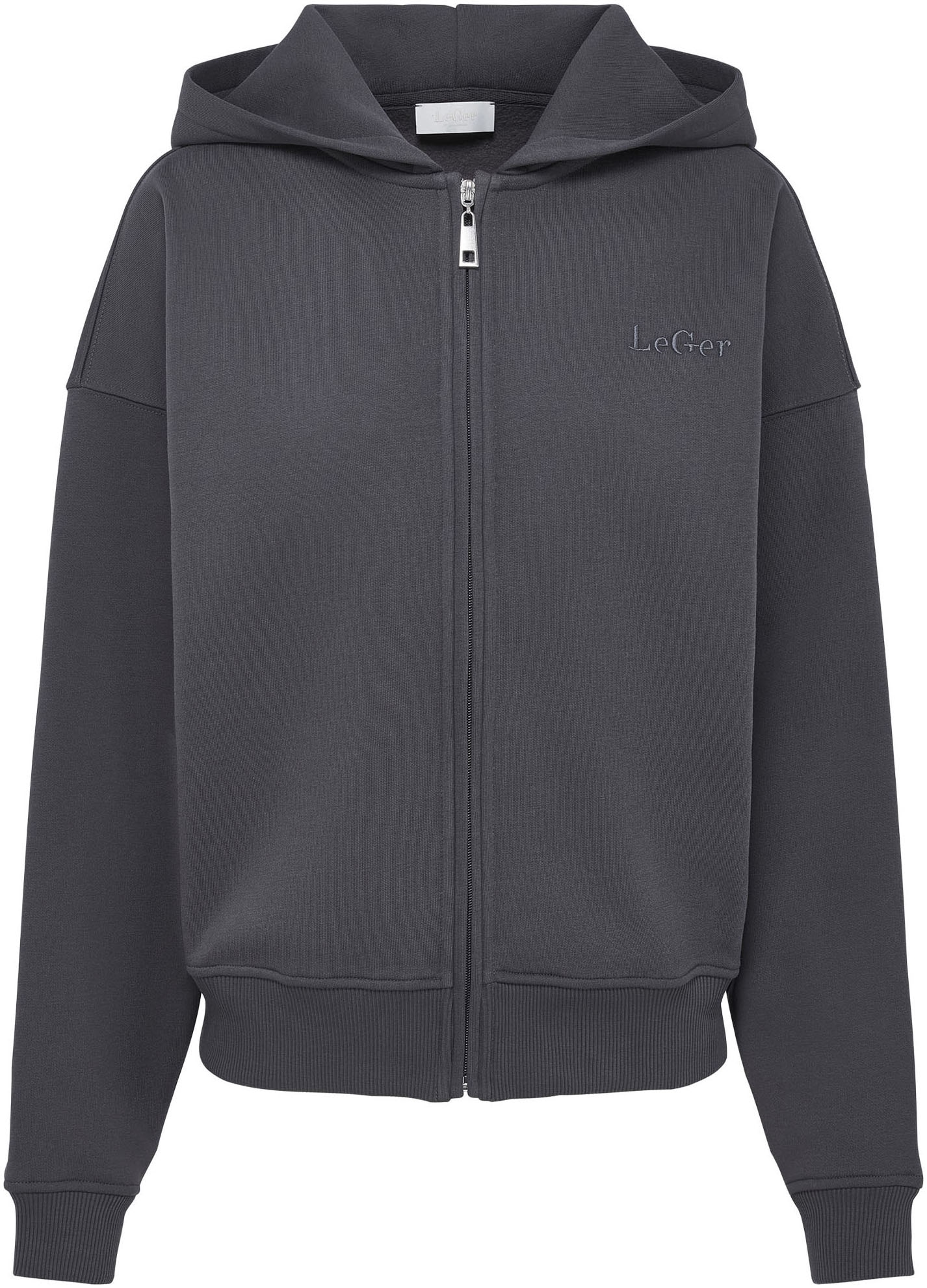 LeGer Kapuzensweatjacke "Fenna, LeGer by Lena Gercke", Kapuze ohne Kordel günstig online kaufen