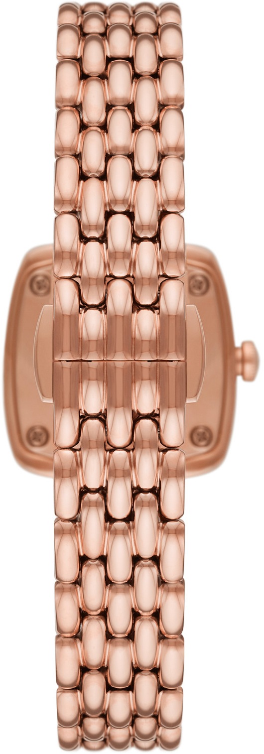 Emporio Armani Quarzuhr, Armbanduhr, Damenuhr, analog, Edelstahlarmband