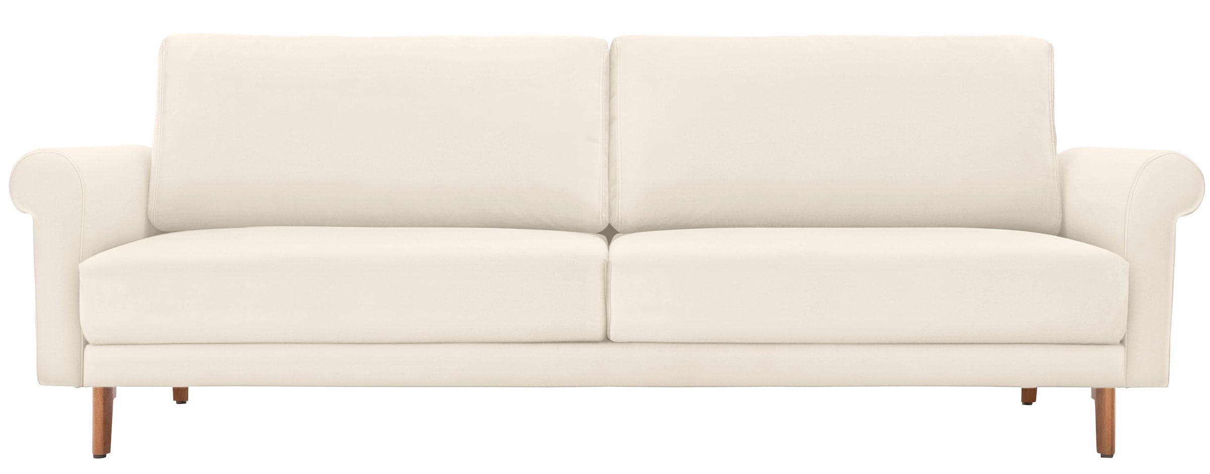 Creation BY ROLF BENZ 3-Sitzer "CR.450, Designsofa, Loungesofa" modern Landhaus, Breite 208 cm, Füße in Nussbaum