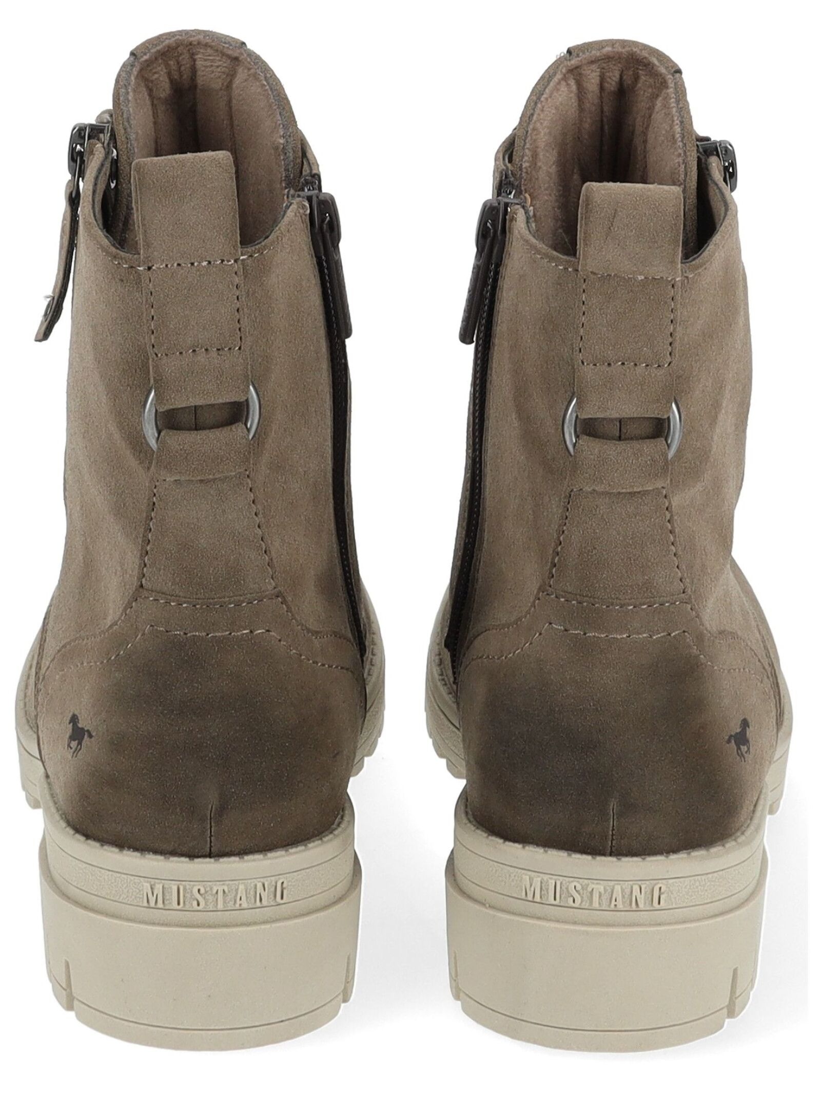 Mustang Shoes Schnürstiefelette »Mustang Shoes Stiefelette Lederimitat«