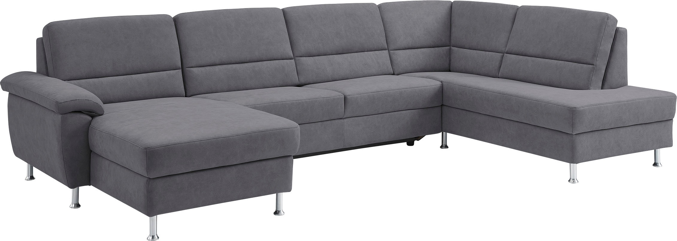 CALIZZA INTERIORS Wohnlandschaft »Onyx U-Form«, (3 St.), wahlweise mit Bettfunktion und Bettkasten
