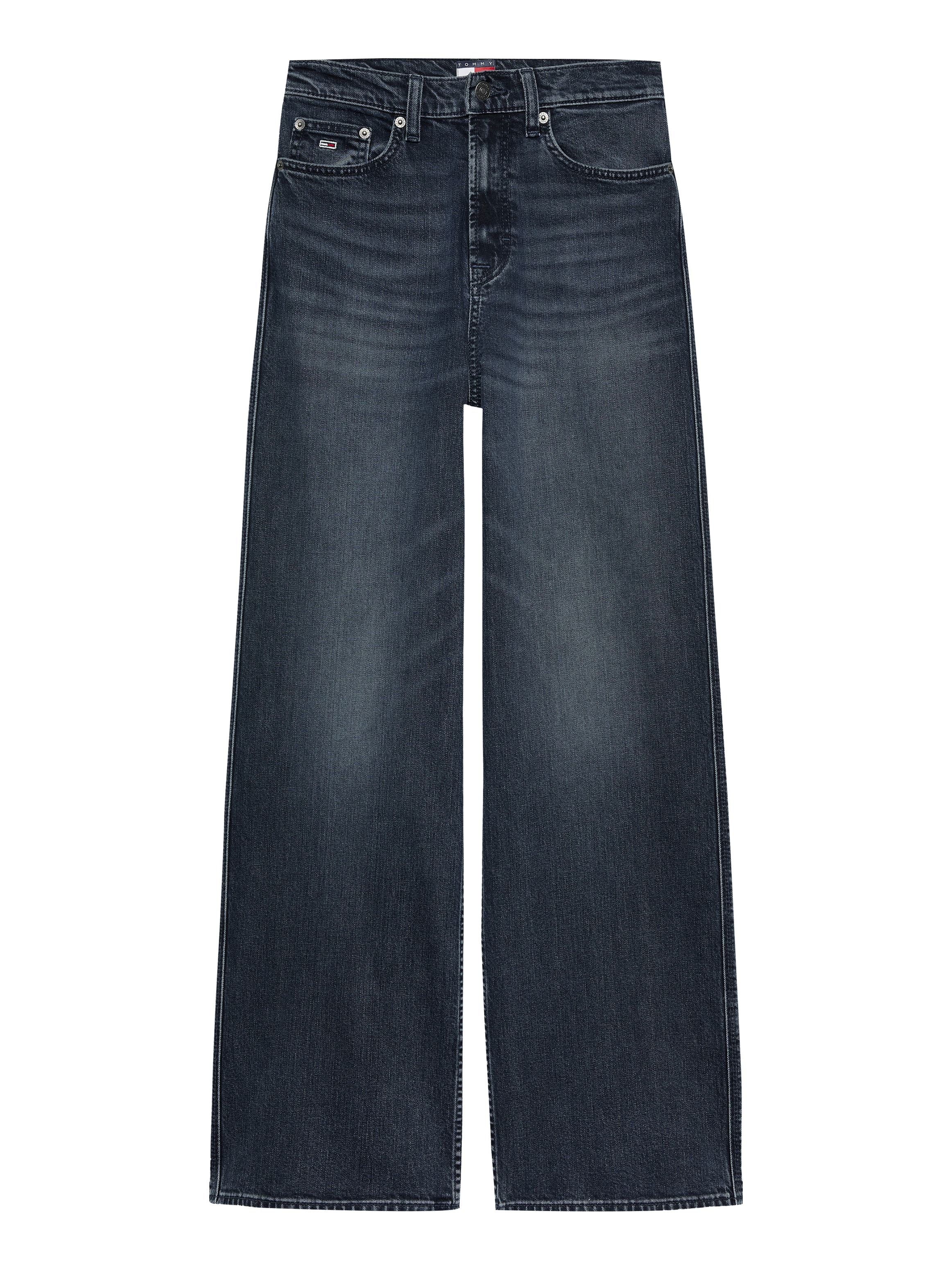 Weite Jeans »Claire High Rise«, mit Logo-Badge