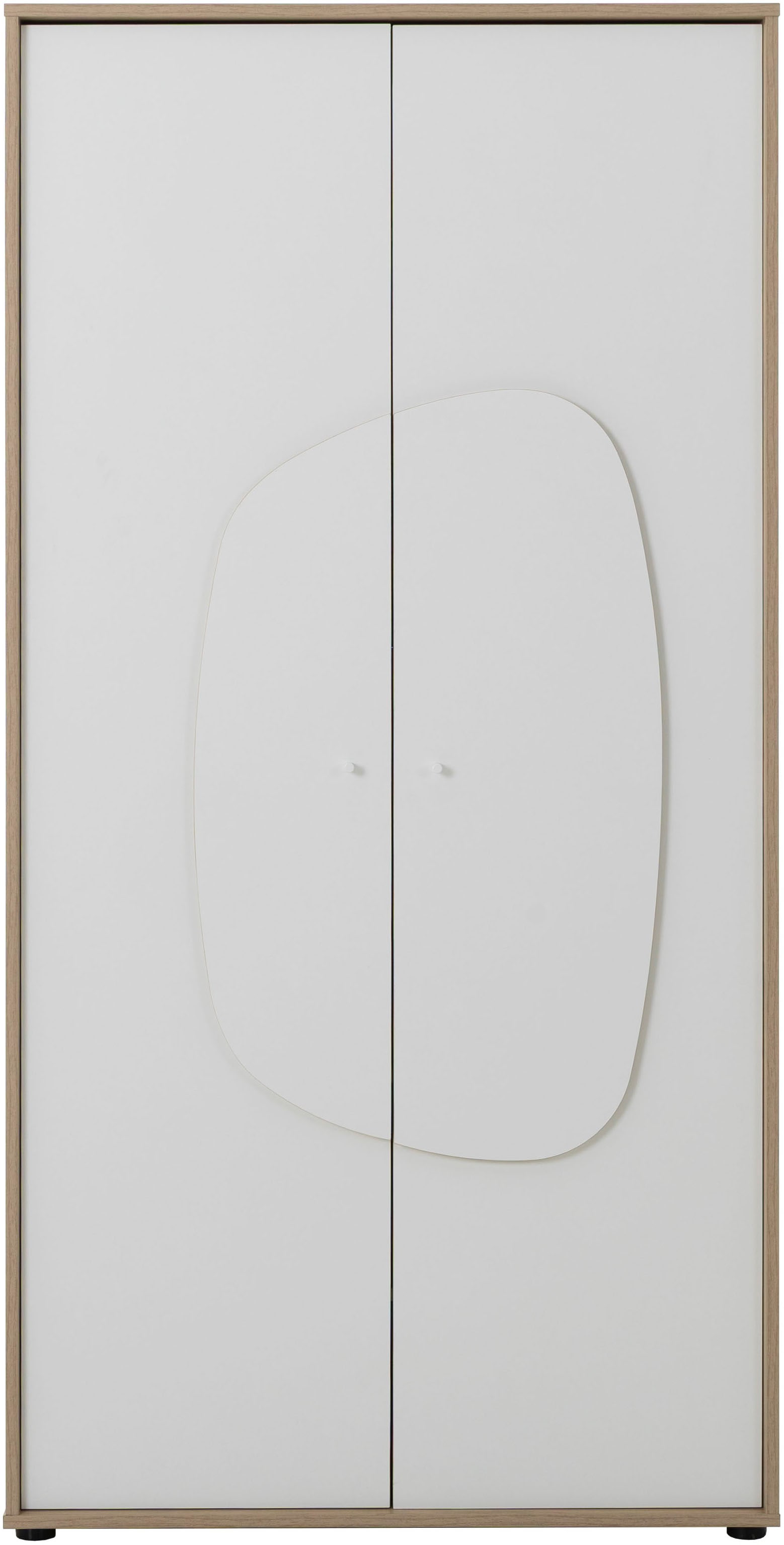 Gami Kleiderschrank »BASILE Kleiderschrank 2 Türen« Praktischer Schrank mit viel Stauraum