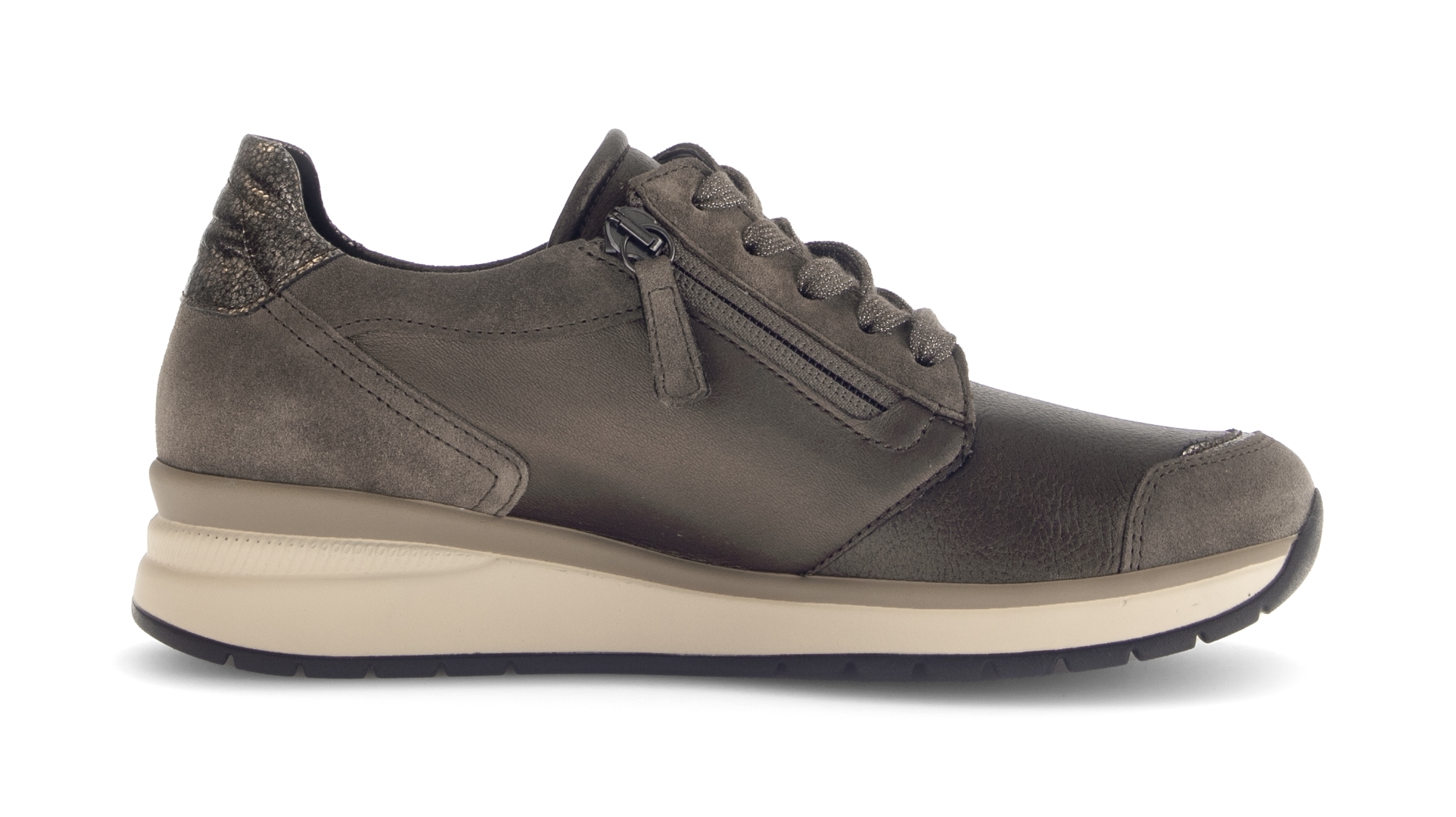 Gabor Keilsneaker »CAPRI«, Freizeitschuh, Halbschuh, Schnürschuh in Extraweite K