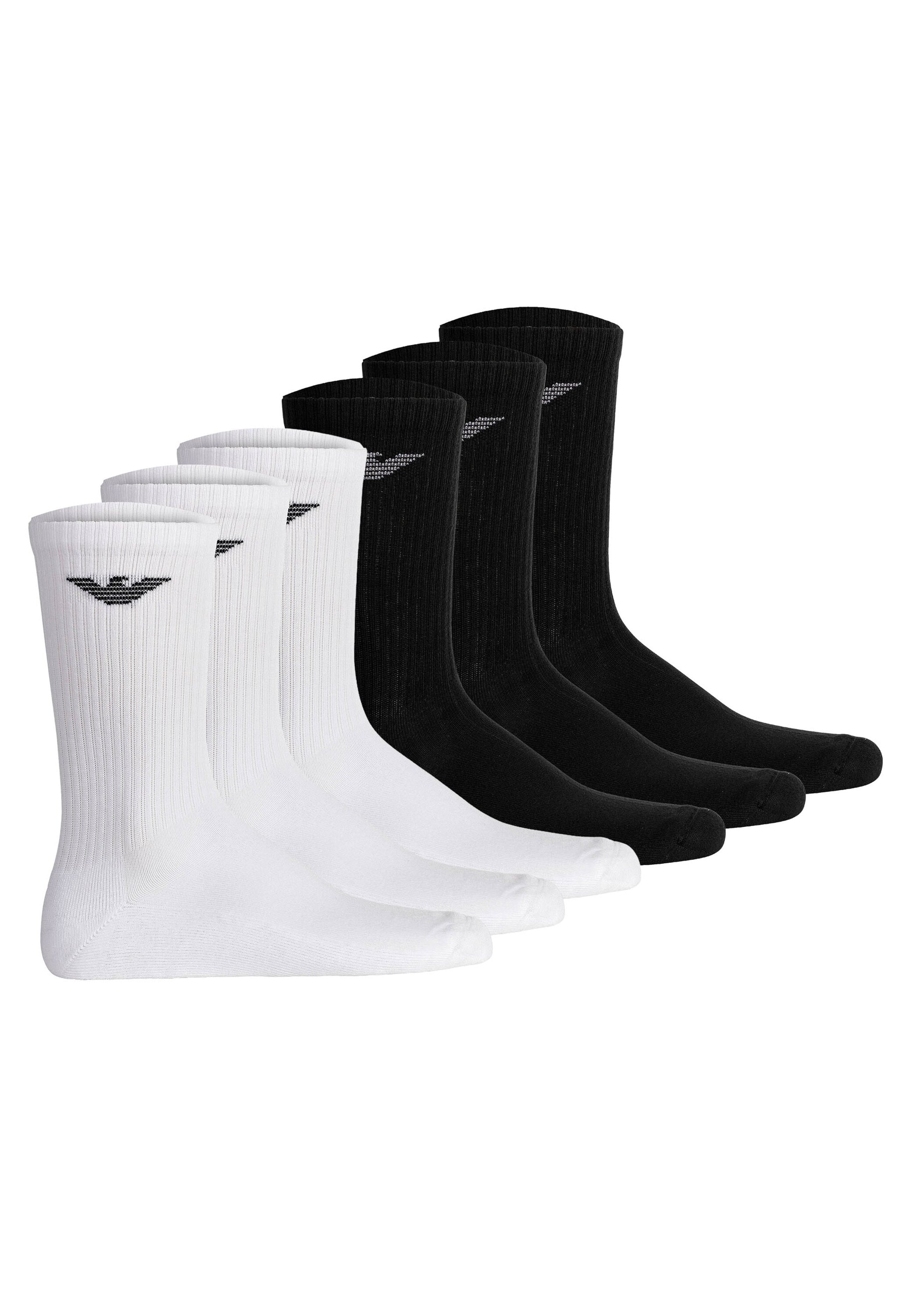 Emporio Armani Kurzsocken "Socken SPORTY SPONGE 6P 6er Pack" 6 Paar tlg.