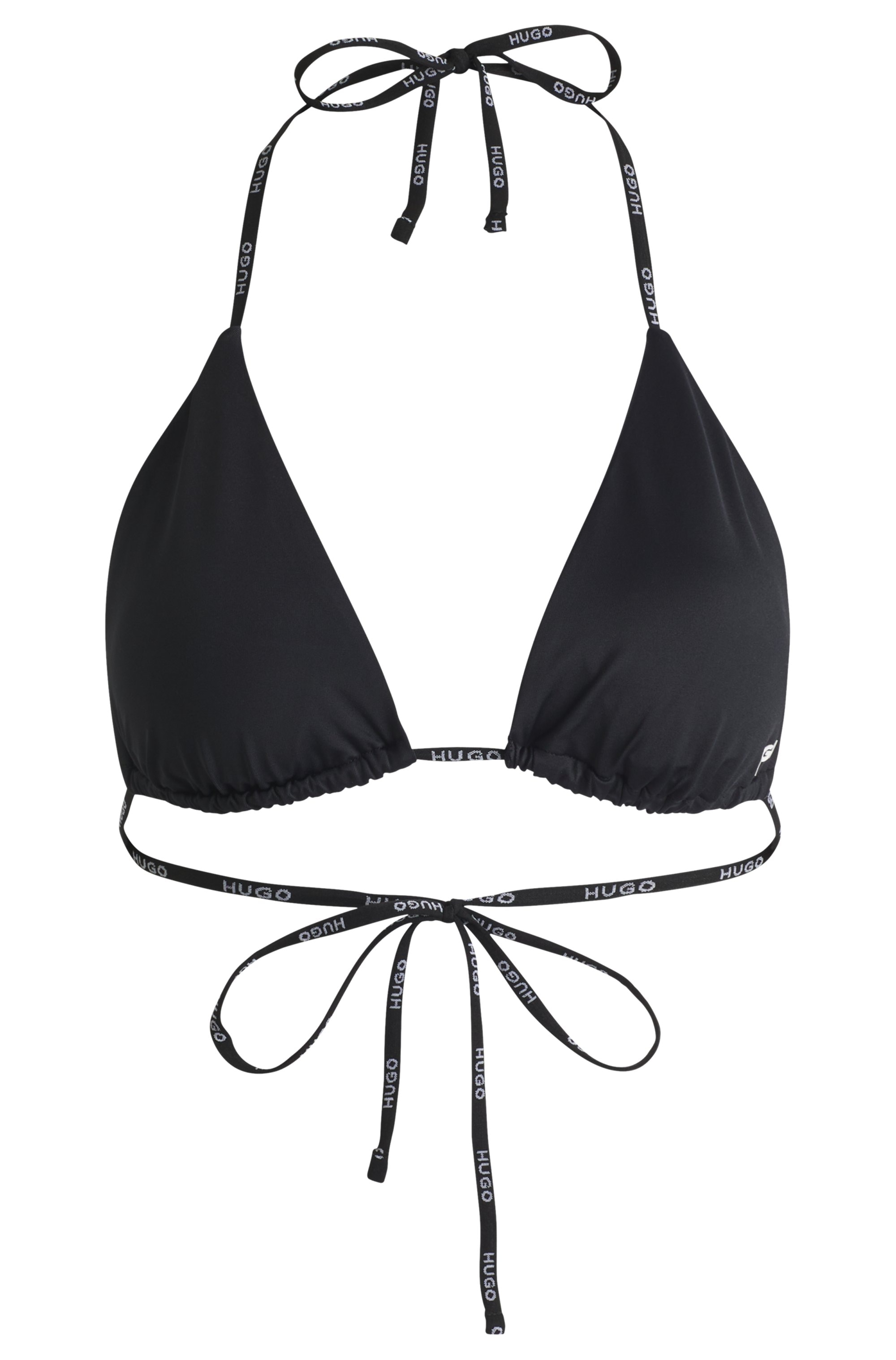 HUGO Underwear Triangel-Bikini-Top »PURE_TRIANGLE«, mit herausnehmbaren Polstern