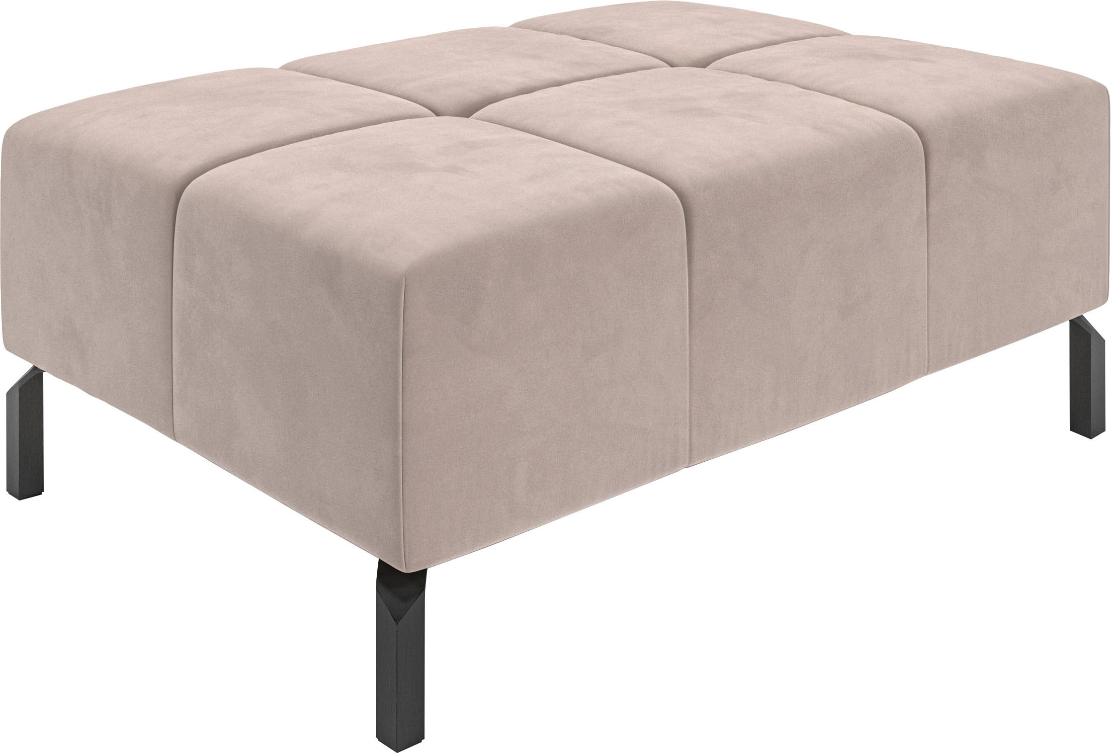 Home affaire Hockerbank "Ancona New" passend zum Ecksofa, auch in Easy care-Bezug + Cord