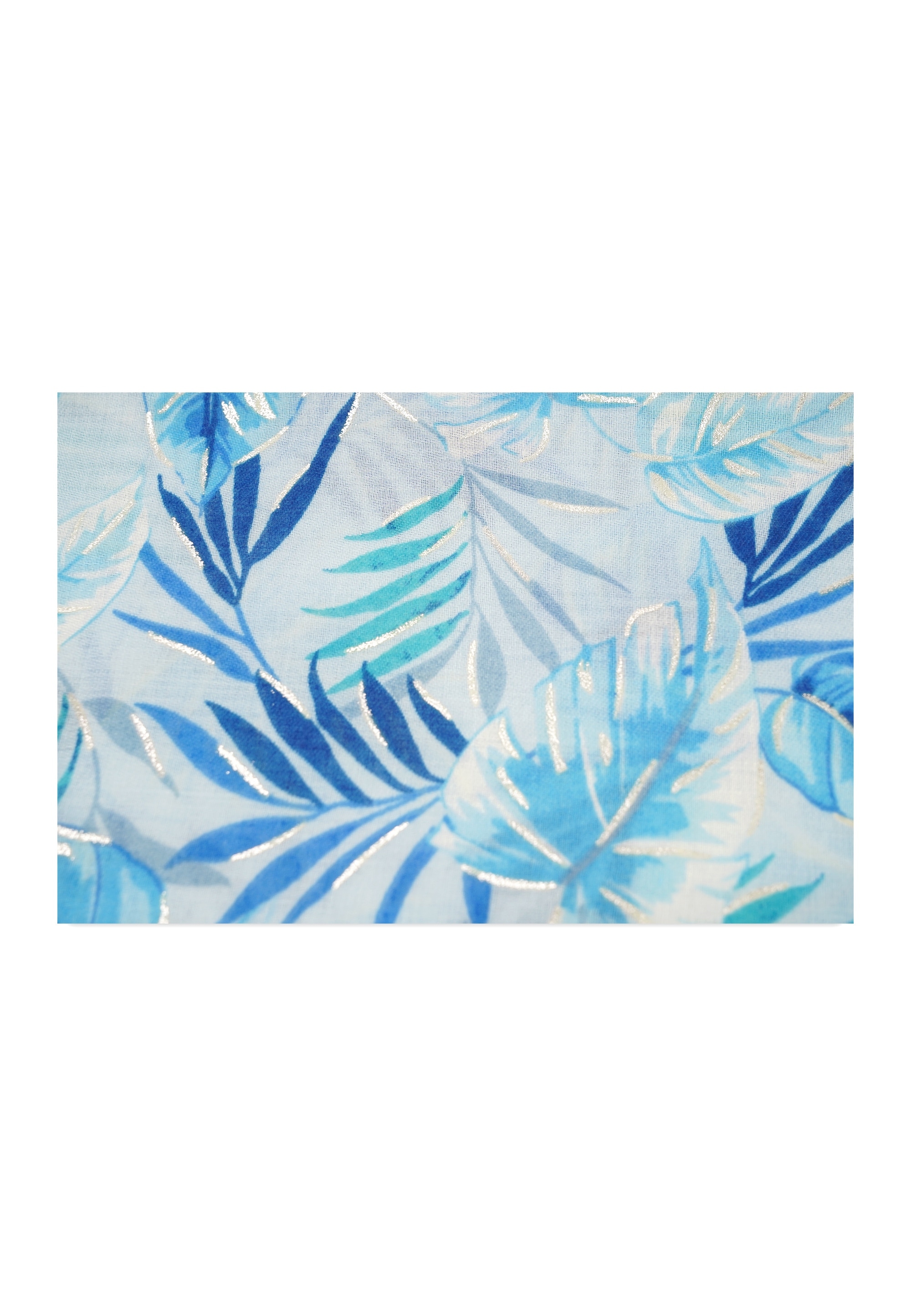 Harpa Modeschal »SEDA« mit Botanik-Print und Metallic-Effekt