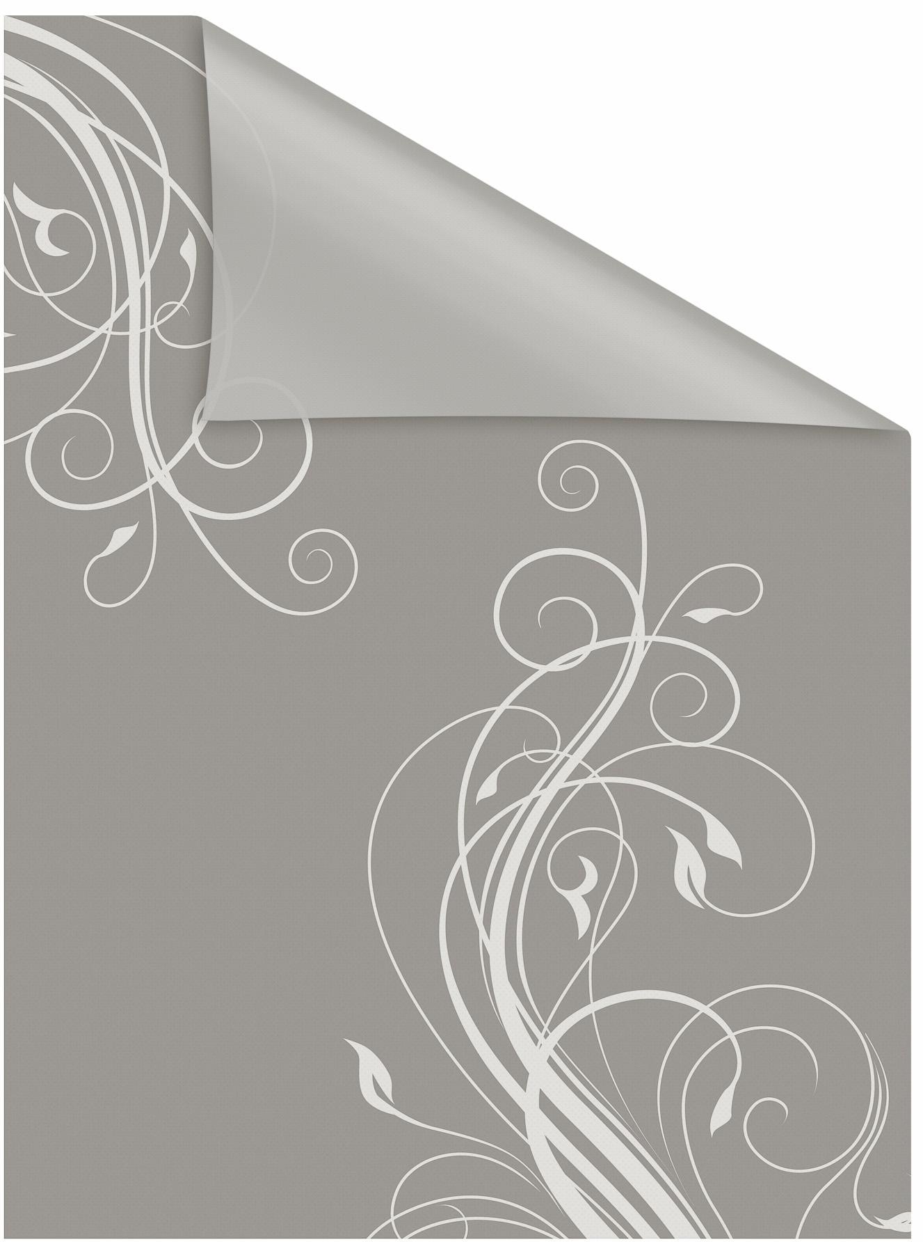 LICHTBLICK ORIGINAL Fensterfolie "Floral" 1 Stk. blickdicht strukturiert Kl günstig online kaufen