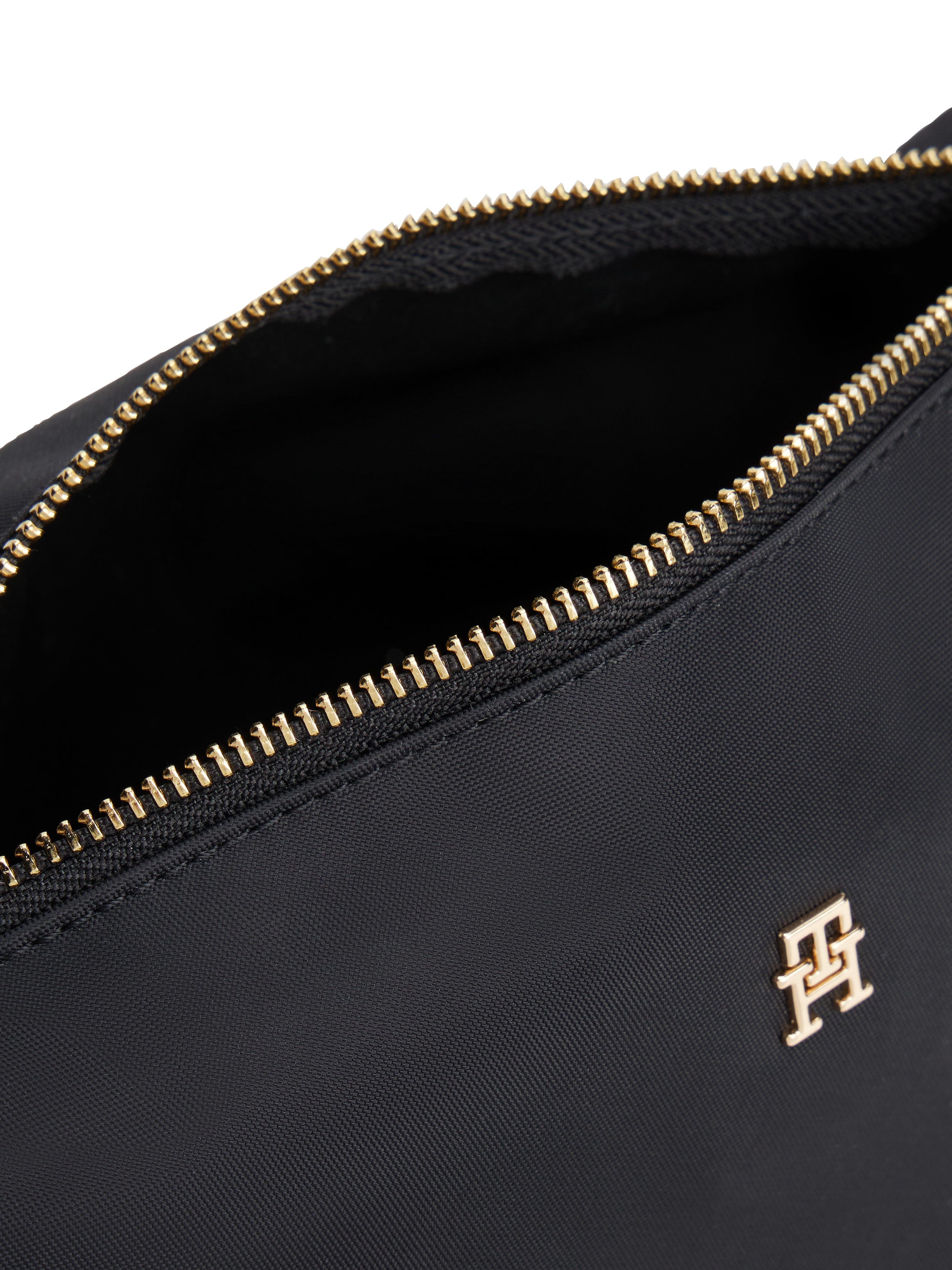 Tommy Hilfiger Kosmetiktasche »TH ICON WASHBAG NYLON«, Unisex Minibag, Kulturbeutel, mit TH-Schmuckelement