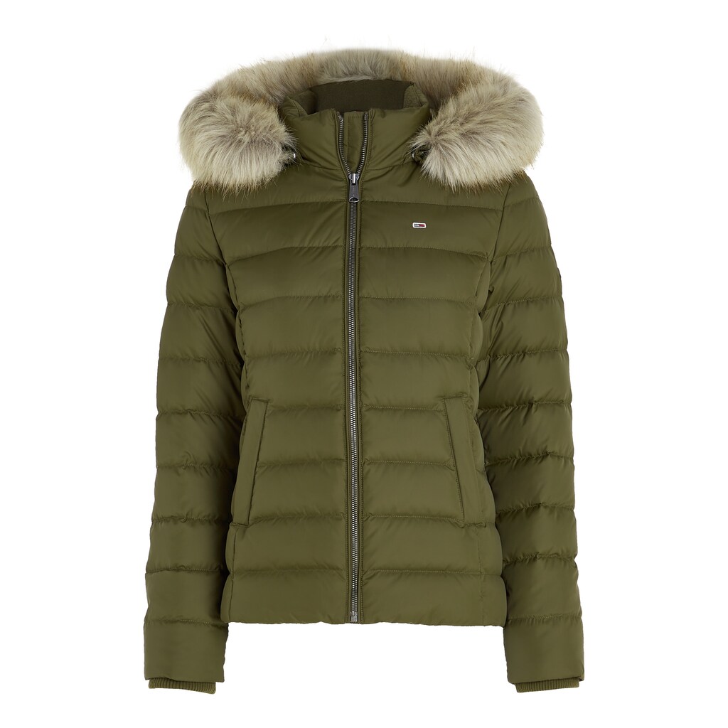 Tommy Jeans Daunenjacke »TJW BASIC HOODED JACKET«, mit Kapuze