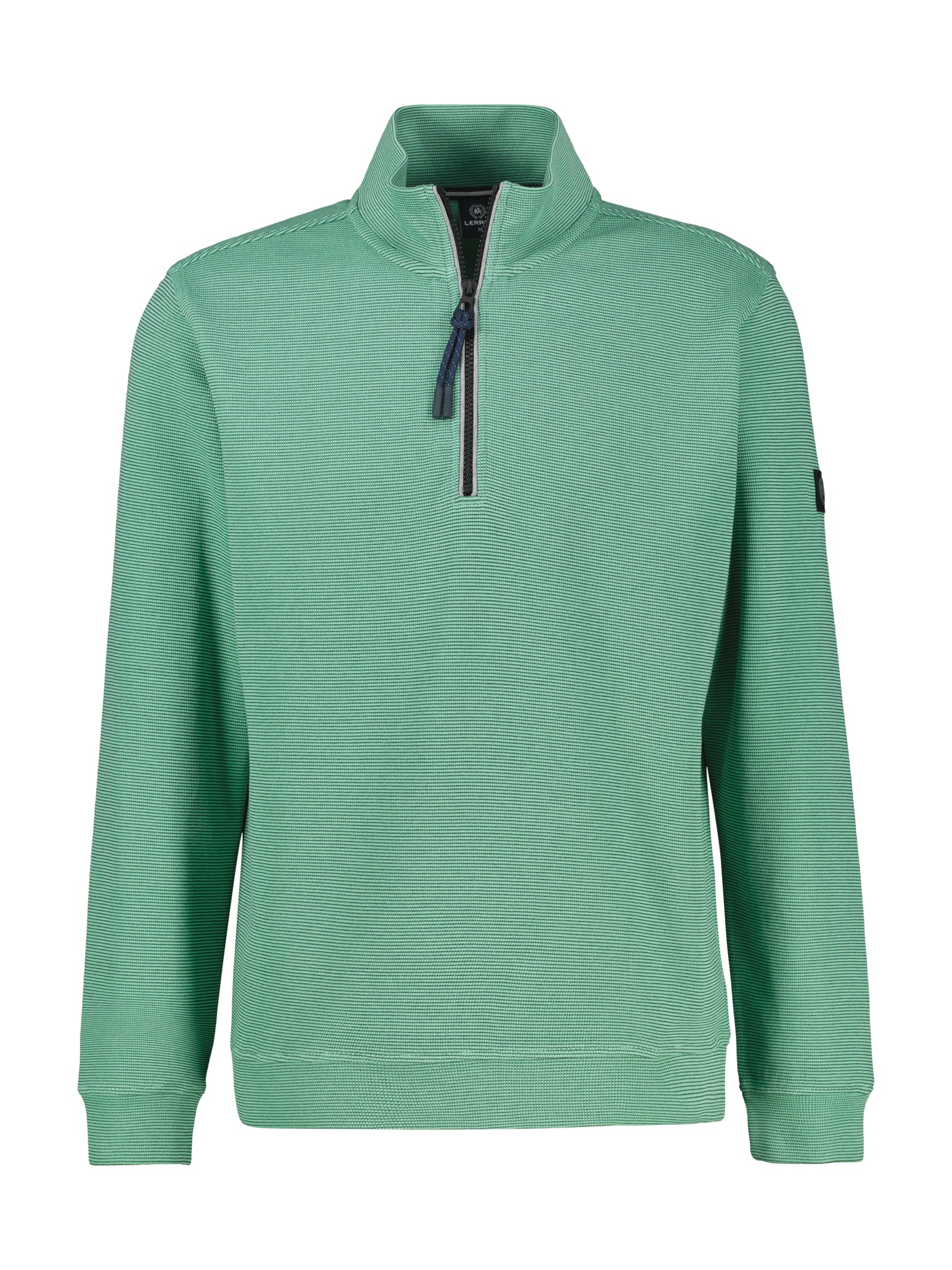 LERROS Sweater »SELANIK«, Troyerkragen mit Reißverschluss
