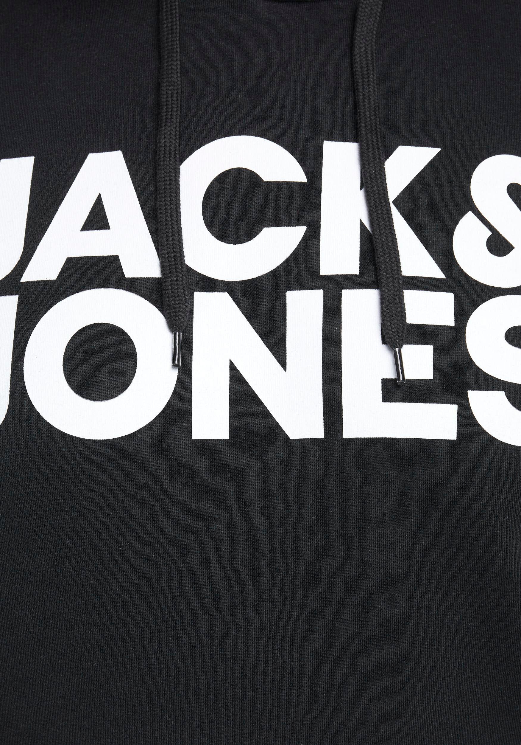 Jack & Jones PlusSize Kapuzensweatshirt »CORP LOGO SWEAT HOOD«, Bis Größe 6XL