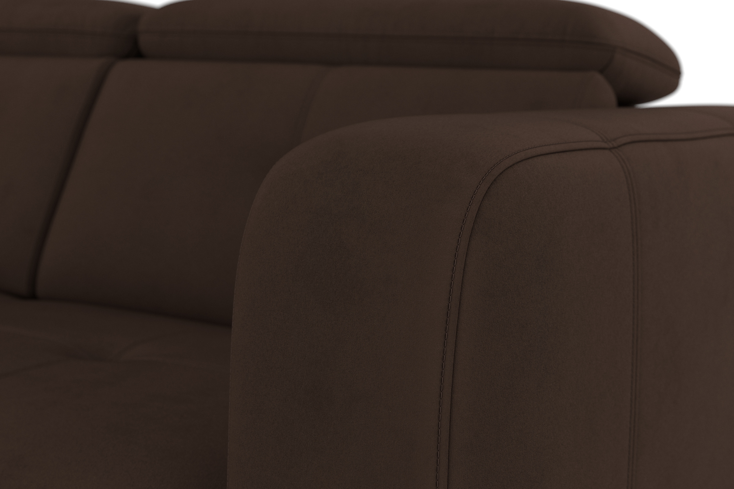sit&more Ecksofa »Belluci L-Form«, inklusive Federkern, wahlweise mit Bettfunktion und Bettkasten