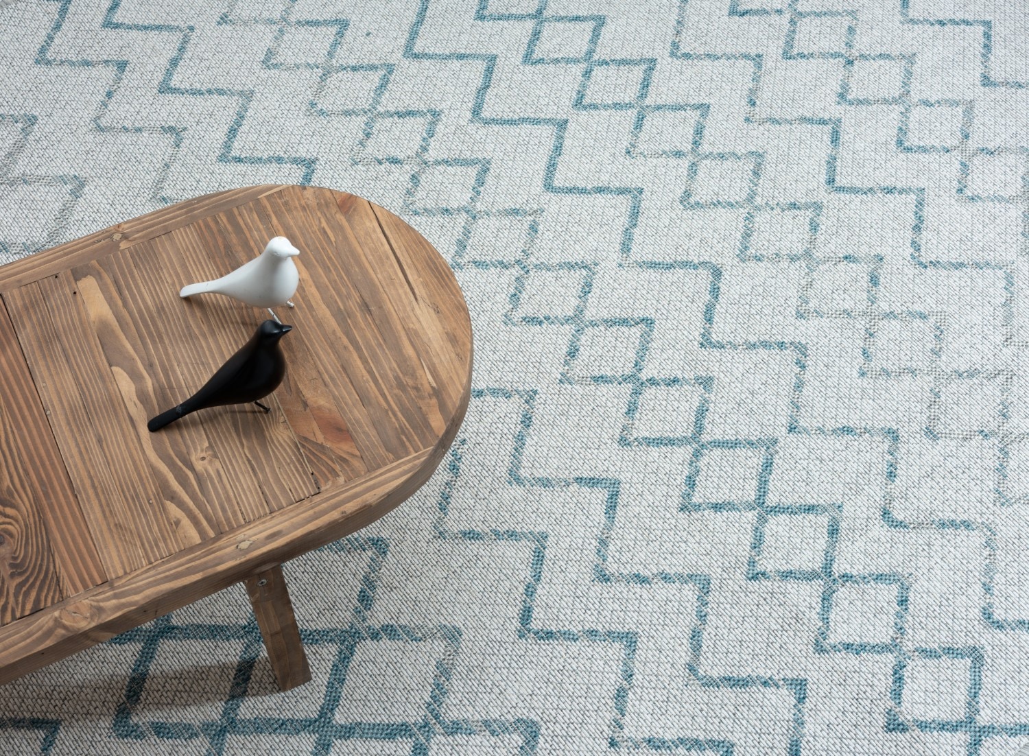 Myflair Möbel & Accessoires Teppich »Nebula Lagerräumung«, rechteckig, 6 mm Höhe, modernes Design, Rauten, Outdoor geeignet, Balkon, Terrasse