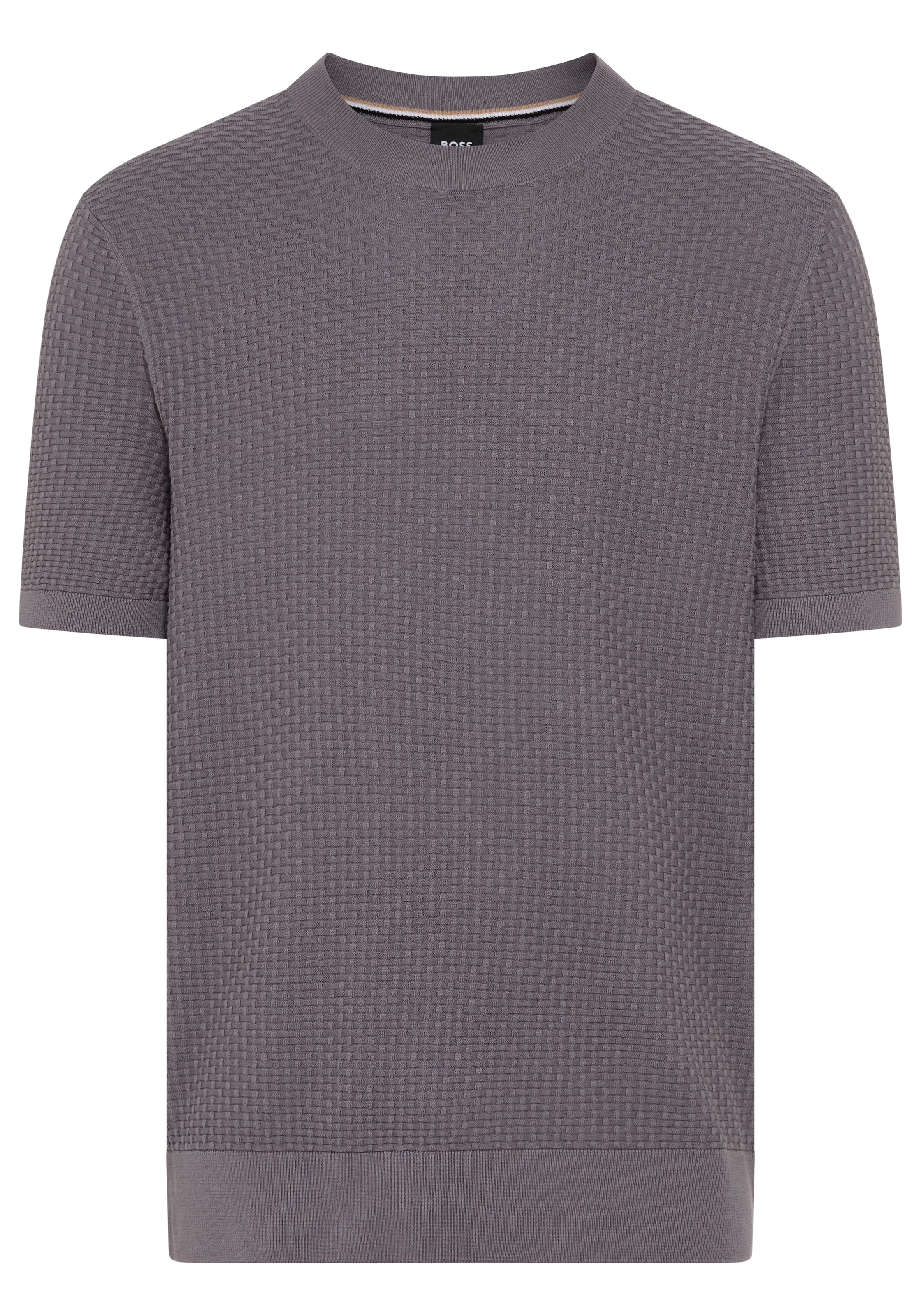 BOSS Kurzarmpullover "Nilton" günstig online kaufen