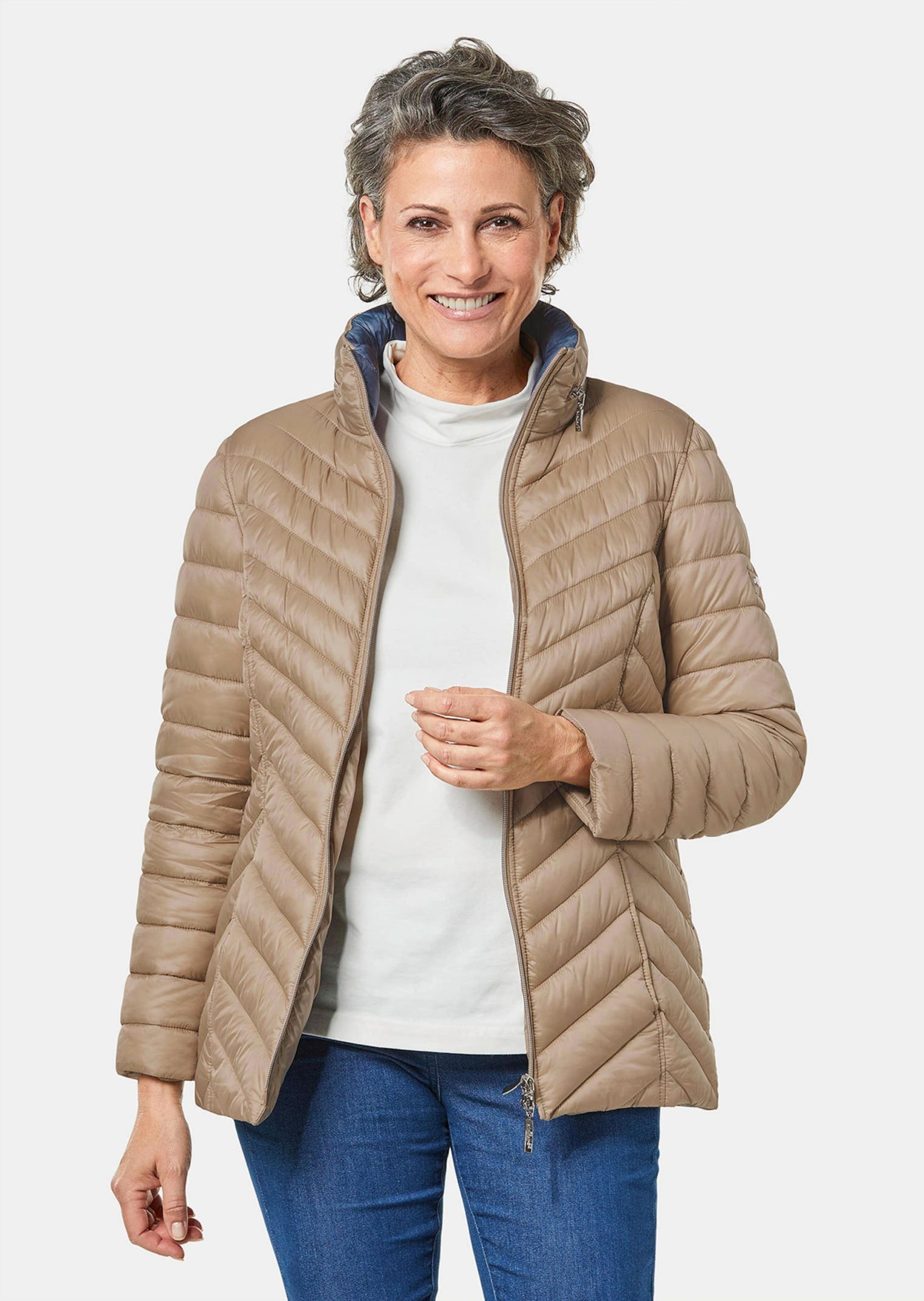 GOLDNER Steppjacke »Steppjacke Leichte Steppjacke in knitterarmer Ware«