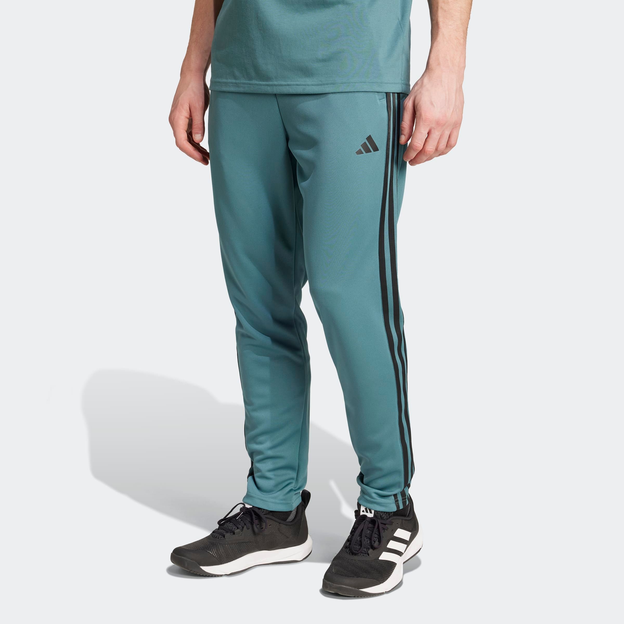 adidas Performance Sporthose »TRAIN ESSENTIALS 3STREIFEN«, (1 tlg.), atmungsaktive Trainingshose