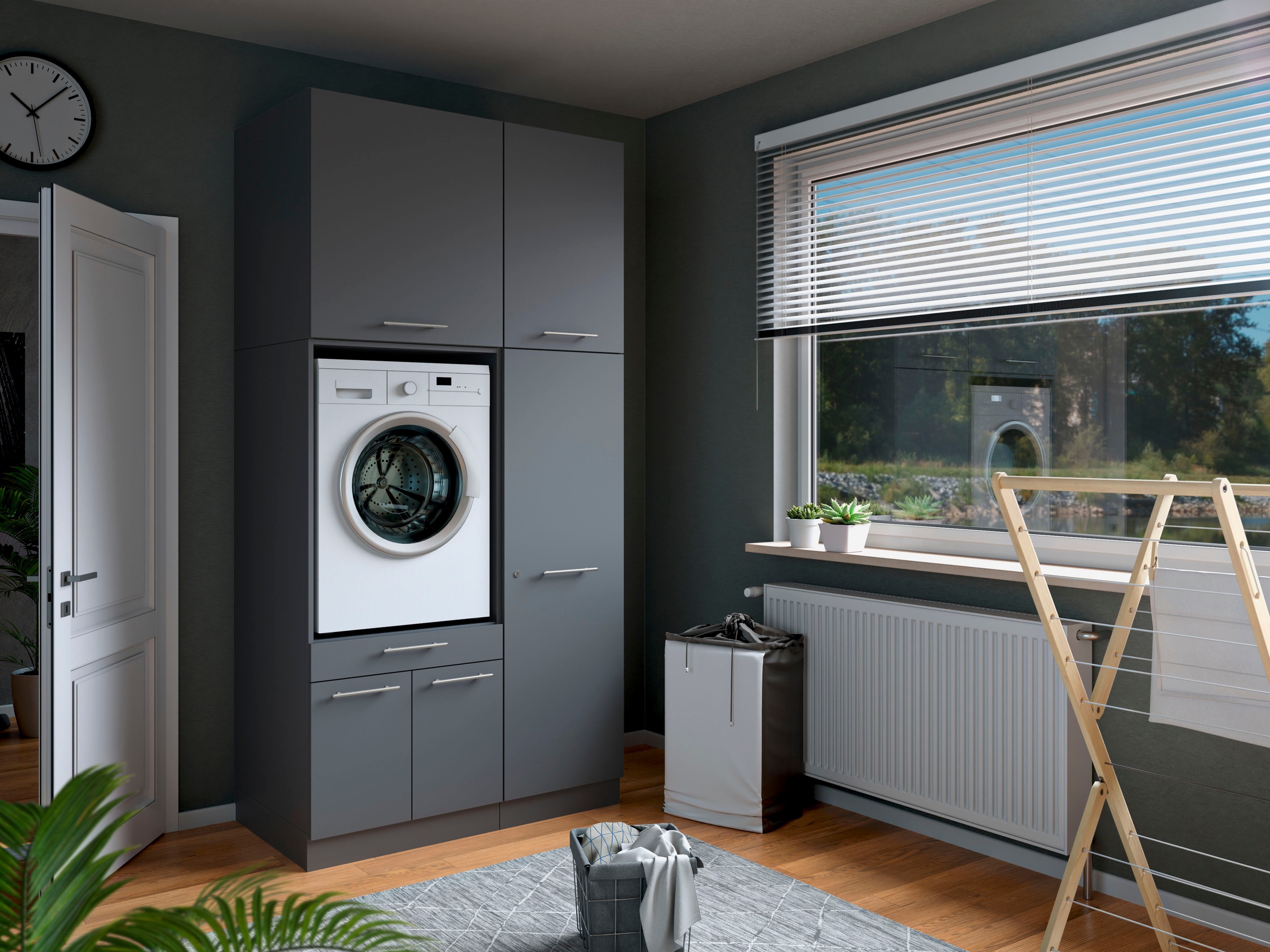 Laundreezy Mehrzweckschrank-Set "Laundreezy, 4-tlg. Mehrzweckschrank-Set B/ günstig online kaufen