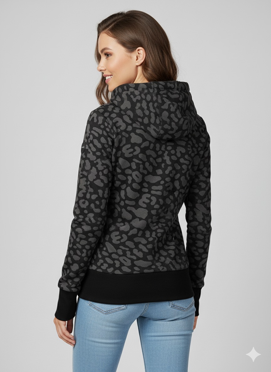Ragwear Sweatjacke "RYLIE PRINT ZIP O" günstig online kaufen