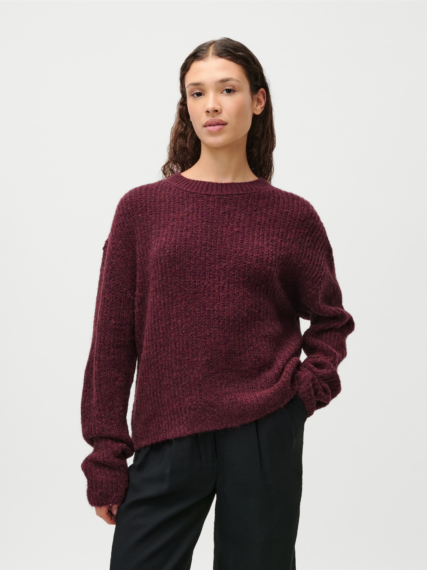LeGer Strickpullover "Florina, LeGer by Lena Gercke", überschnittene Schult günstig online kaufen