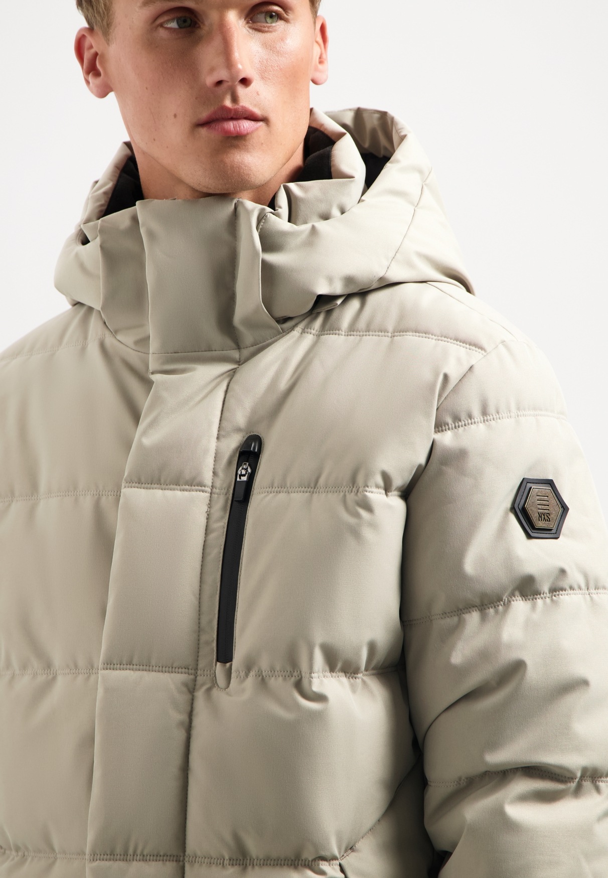 NO EXCESS Parka »No Excess Langer Steppparka«