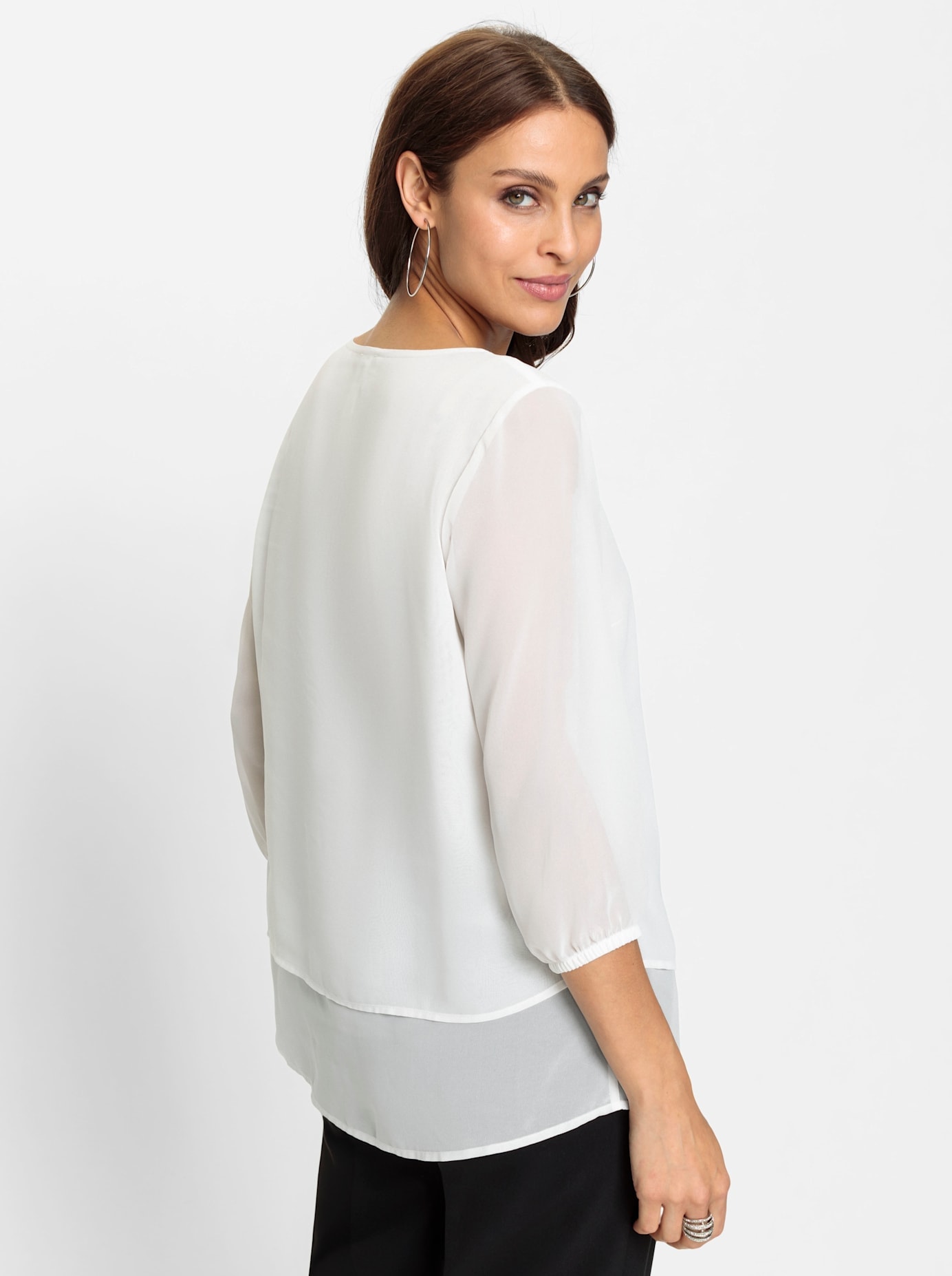 Lady Georgettebluse