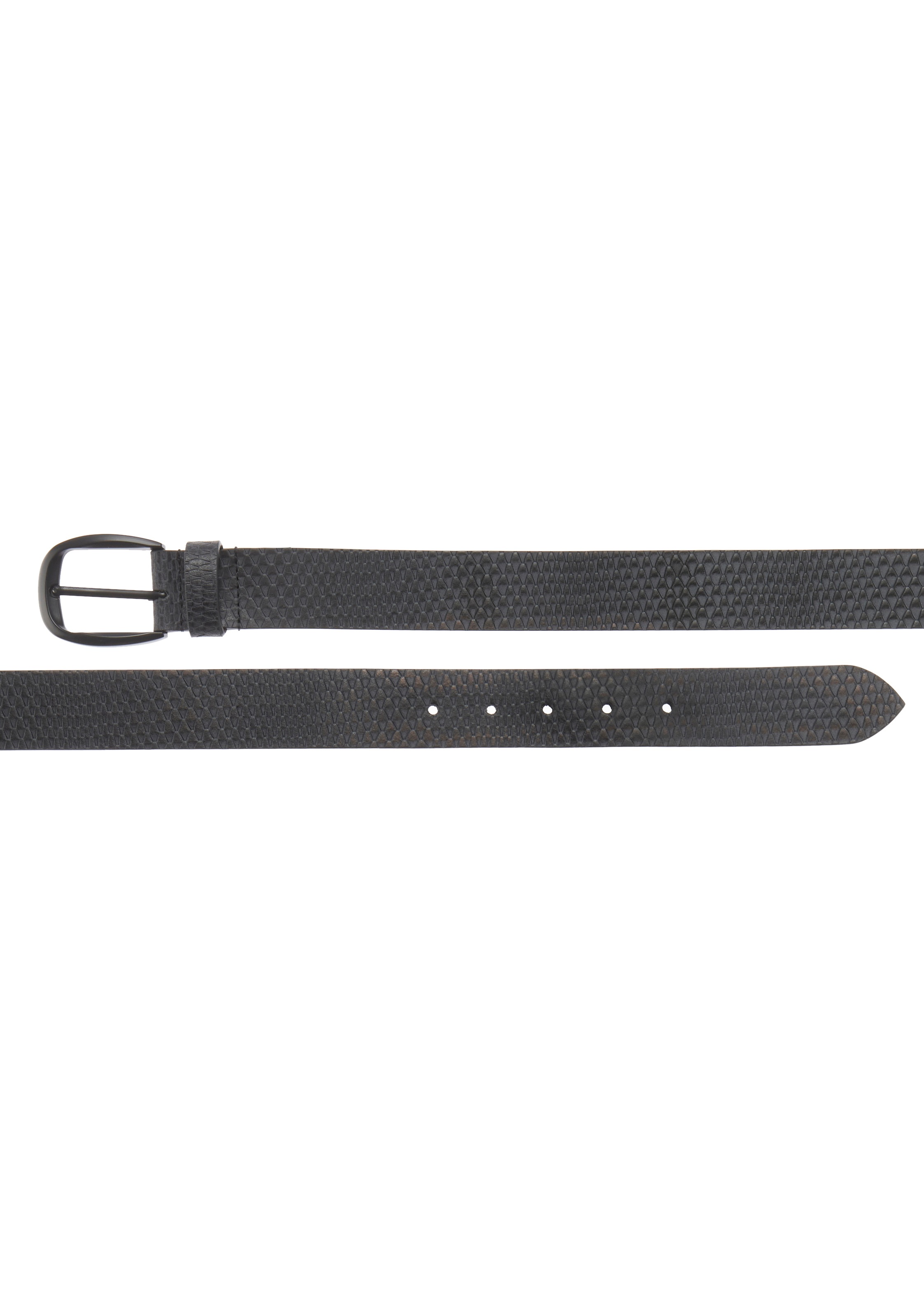 Hüftgürtel AUTHENTIC LE JOGGER "Herrengürtel, Anzuggürtel", Herren, Gr. 85, schwarz, Rindsleder, Gürtel Hüftgürtel, aus Leder, Hüftgürtel 2