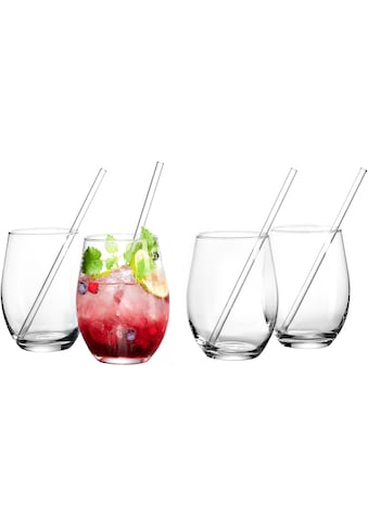 Ritzenhoff & Breker Longdrinkglas »Gin«, (Set, 8 tlg., 4 Longdrinkgläser mit... kaufen