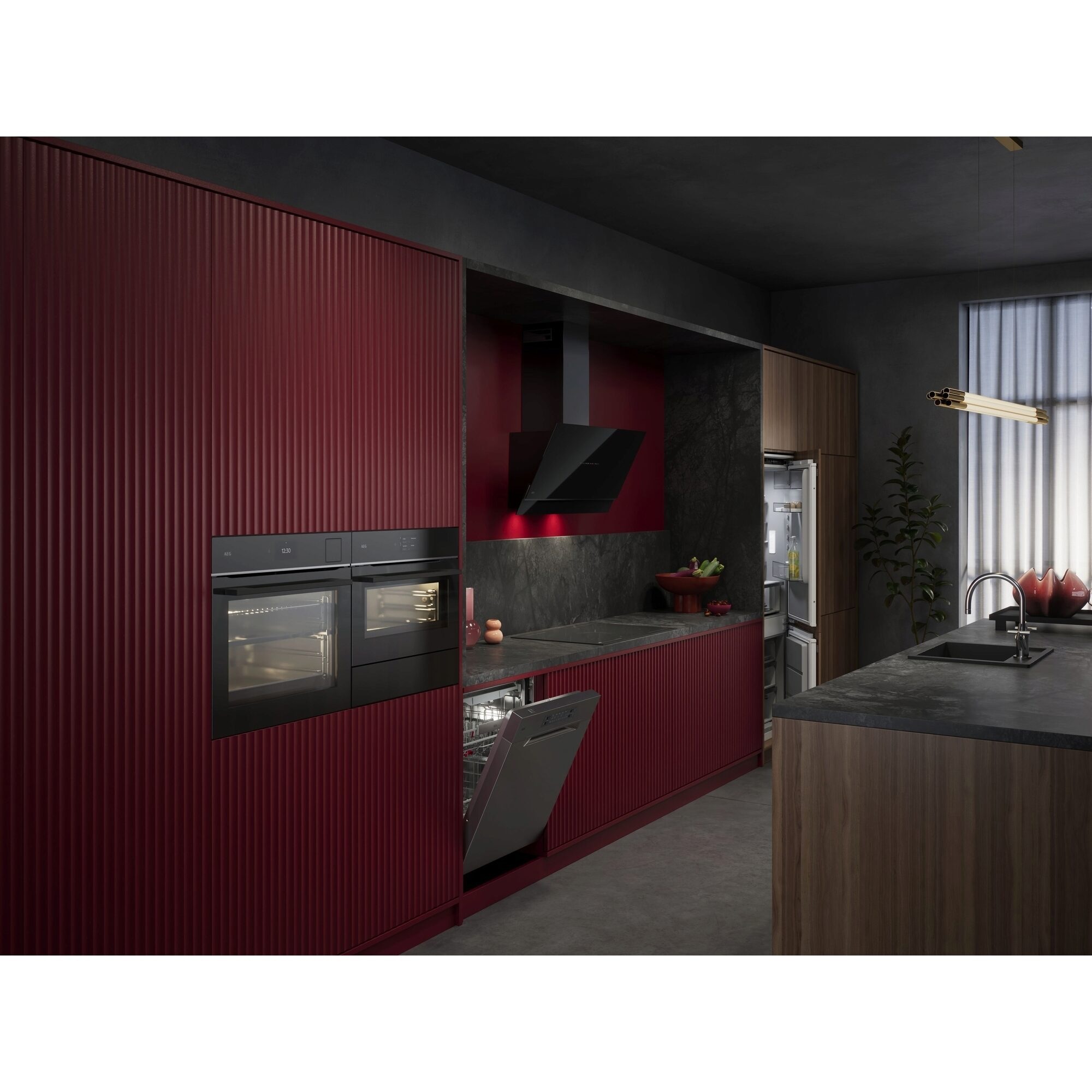 AEG Unterbaugeschirrspüler 9000 »GU9200X2SCM« Leise Spülmaschine 38 dB kraftvoll gegen Eingebranntes EEK A-10%