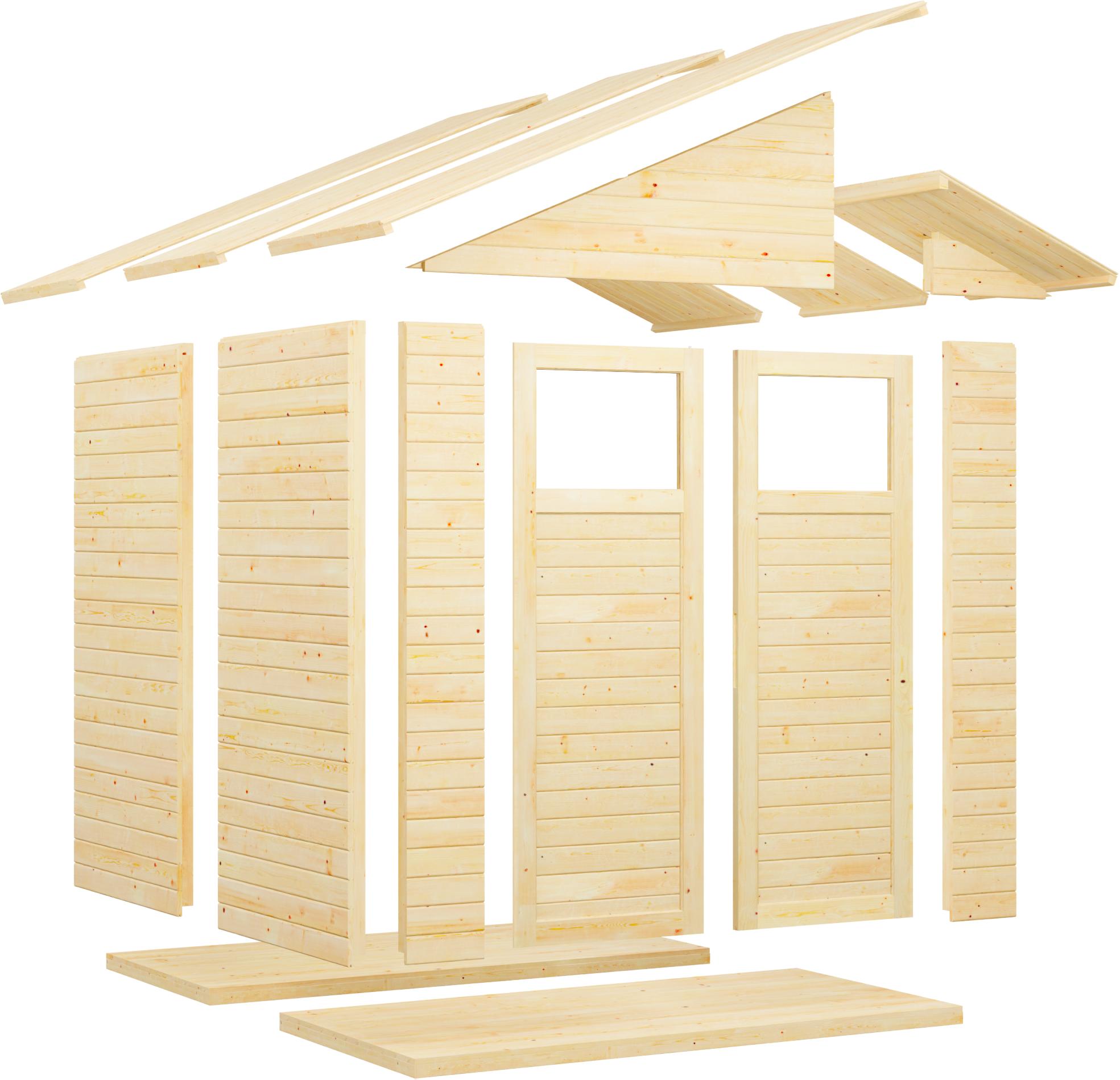 BERTILO Gartenhaus »Studio Basic, in verschiedenen Farben«