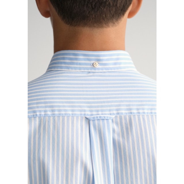 Gant Langarmhemd »THE BROADCLOTH STRIPE REG«, mit Logostickerei auf der  Brust ▷ bestellen | BAUR