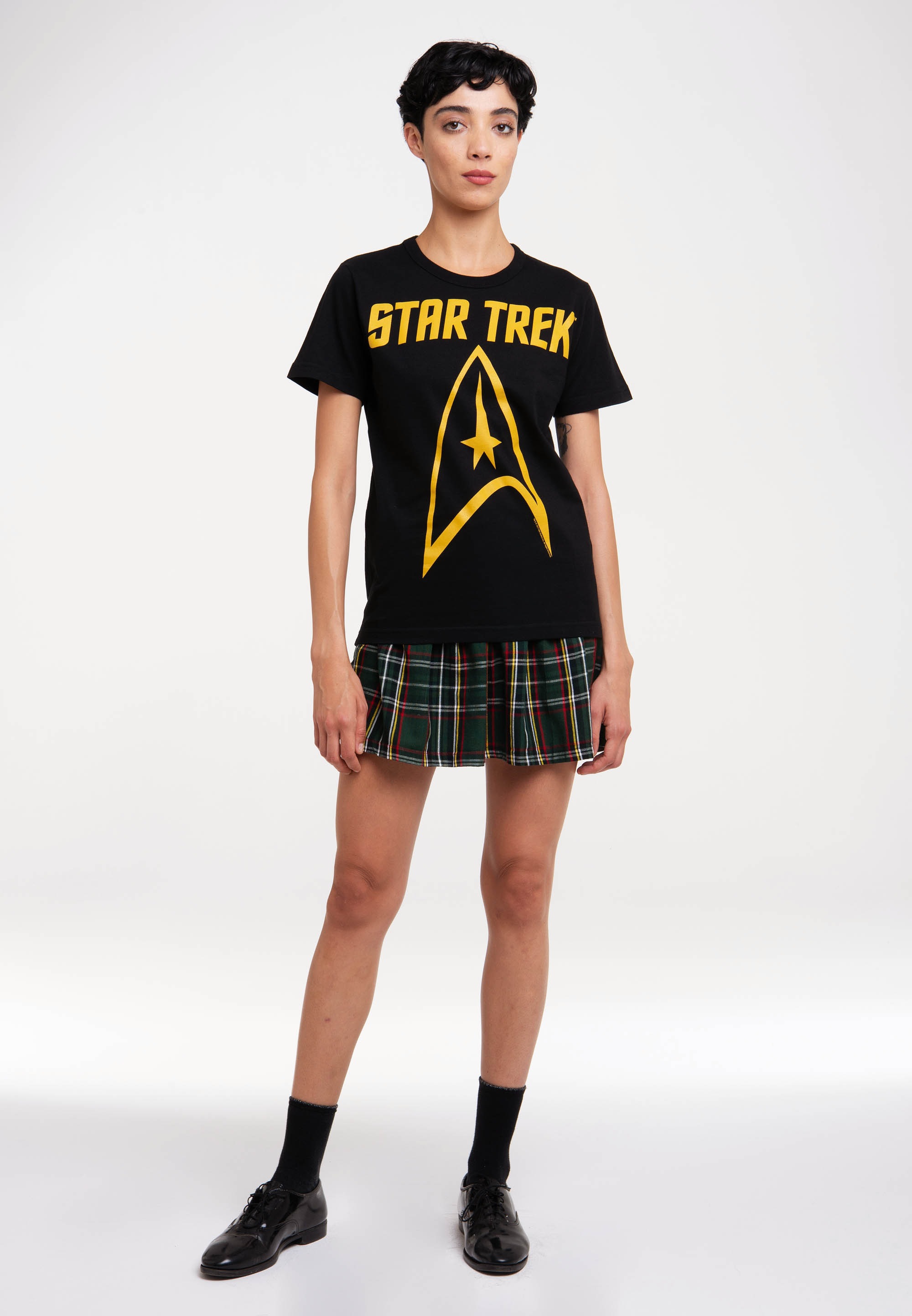 LOGOSHIRT T-Shirt »Star Trek - Logo«, mit coolem Print
