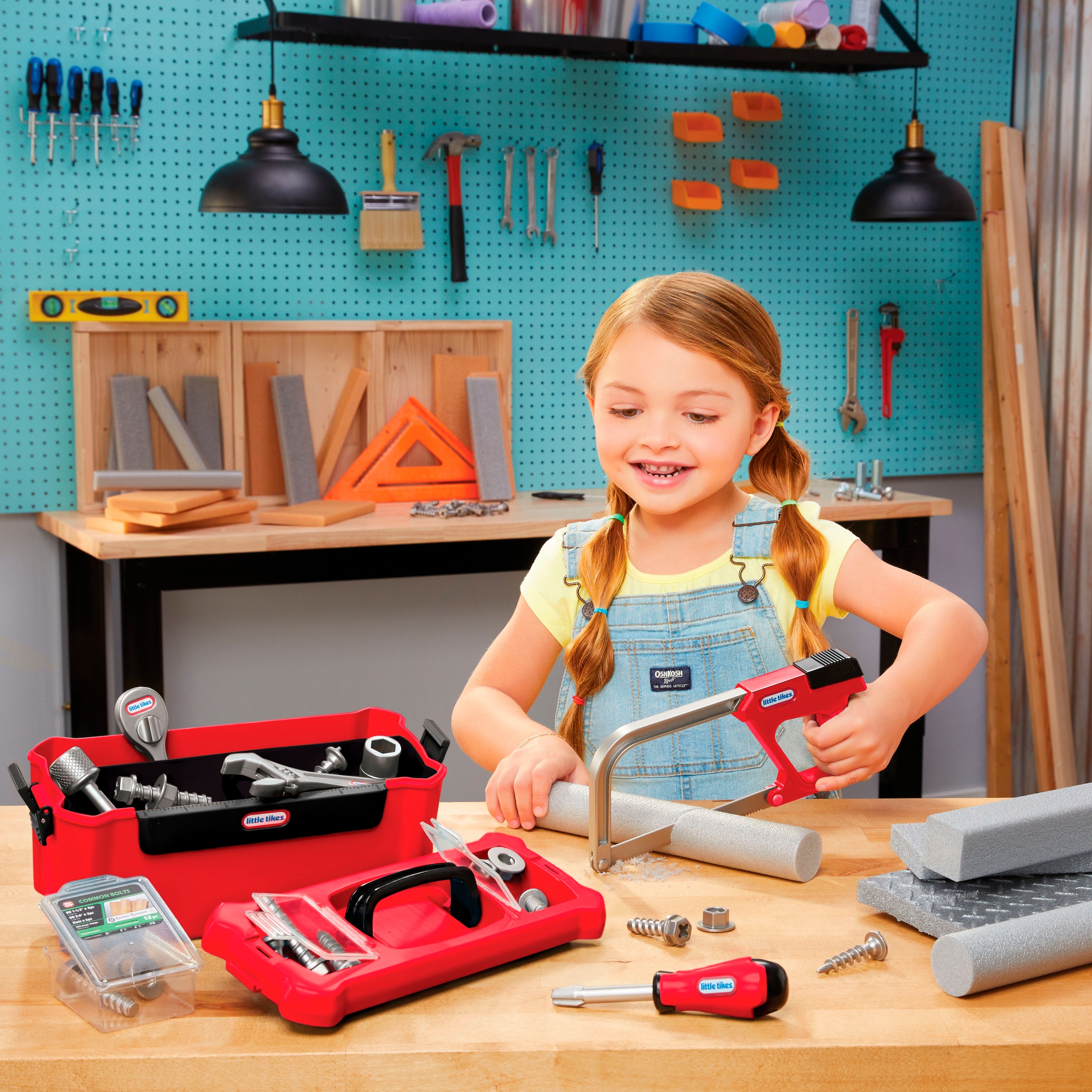 Little Tikes® Kinder-Werkzeug-Set »Creative Construction - Werkzeugkasten-Set«