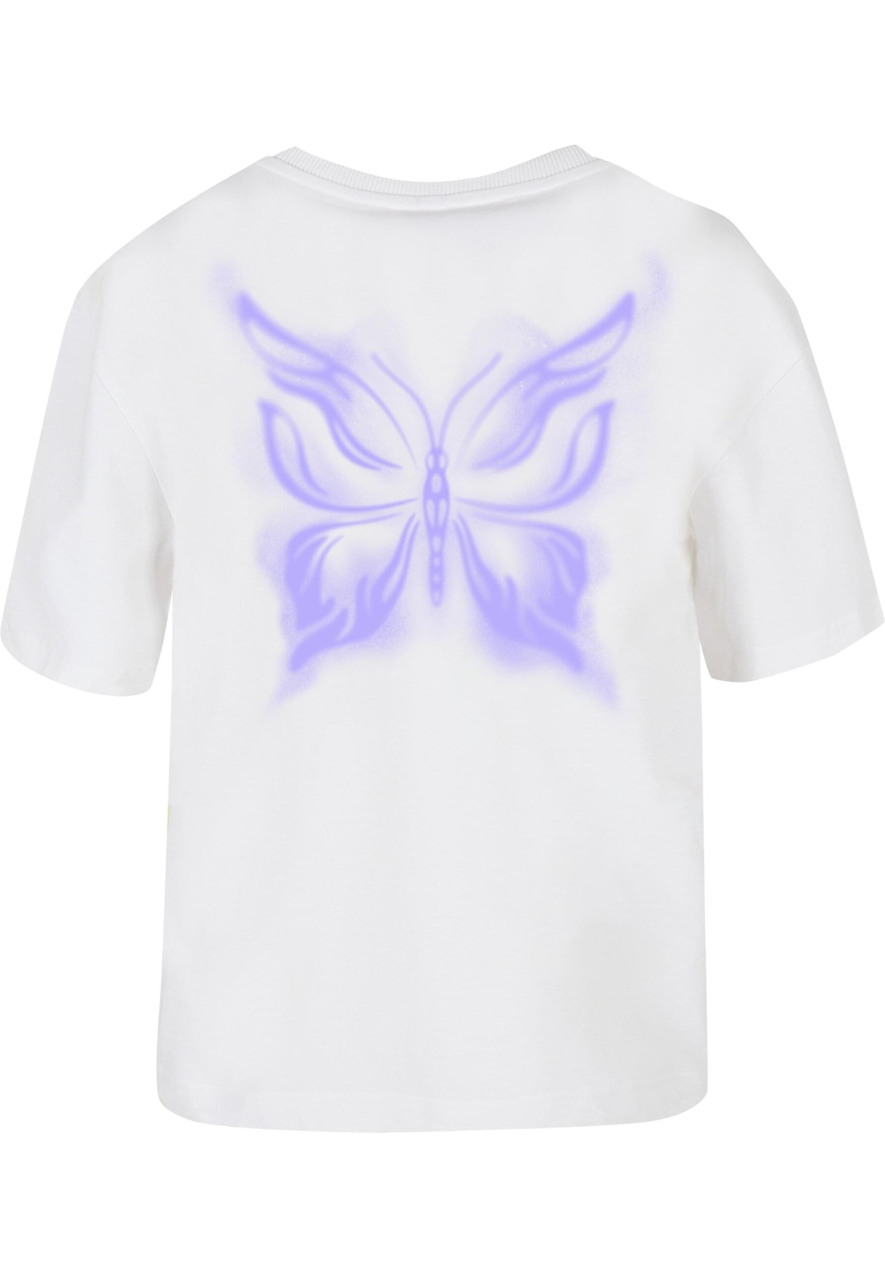 Miss Tee T-Shirt "Miss Tee Karma Butterfly Tee" 1 Stk. günstig online kaufen