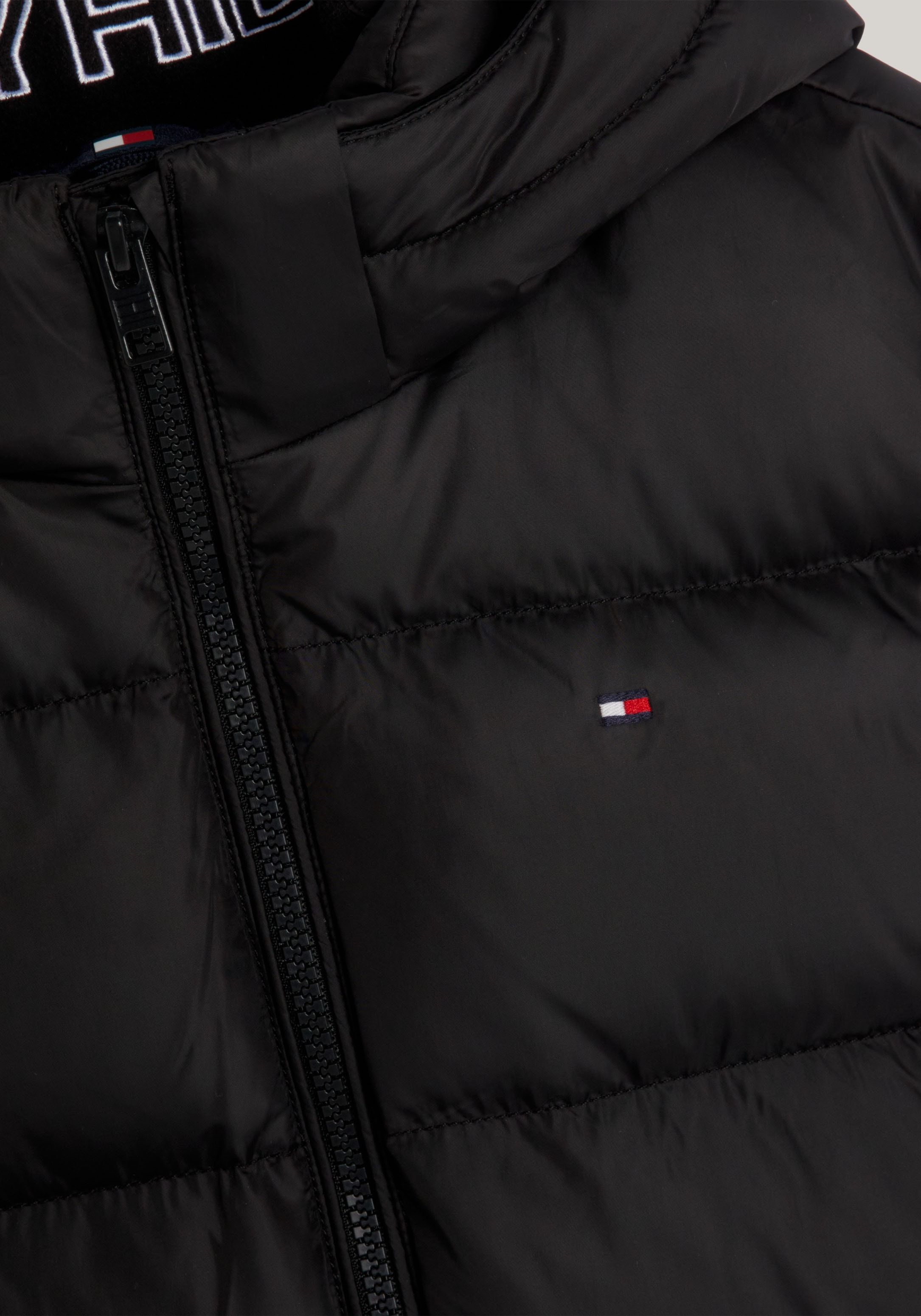 Tommy Hilfiger Steppjacke »ESSENTIAL DOWN JACKET«, mit Kapuze, mit Kapuze