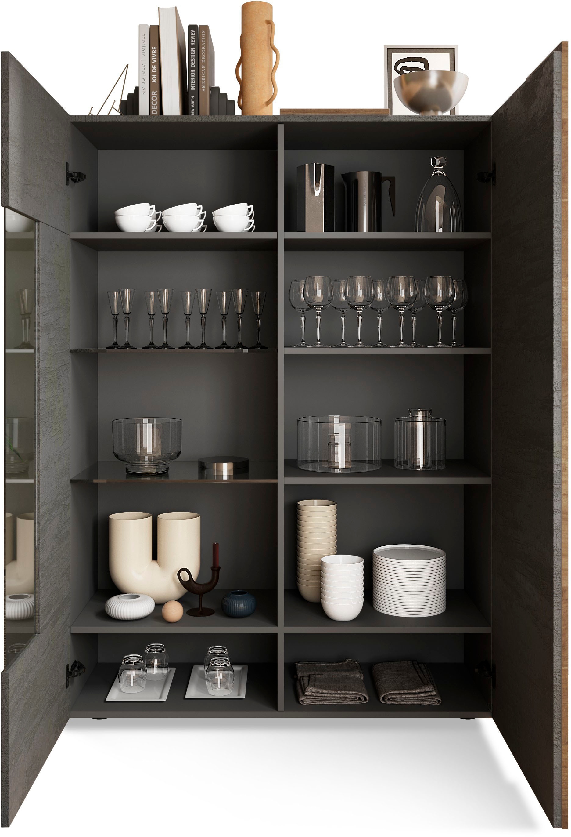 INOSIGN Vitrine »Venus, Strauraumvitrine«, Höhe 168 cm