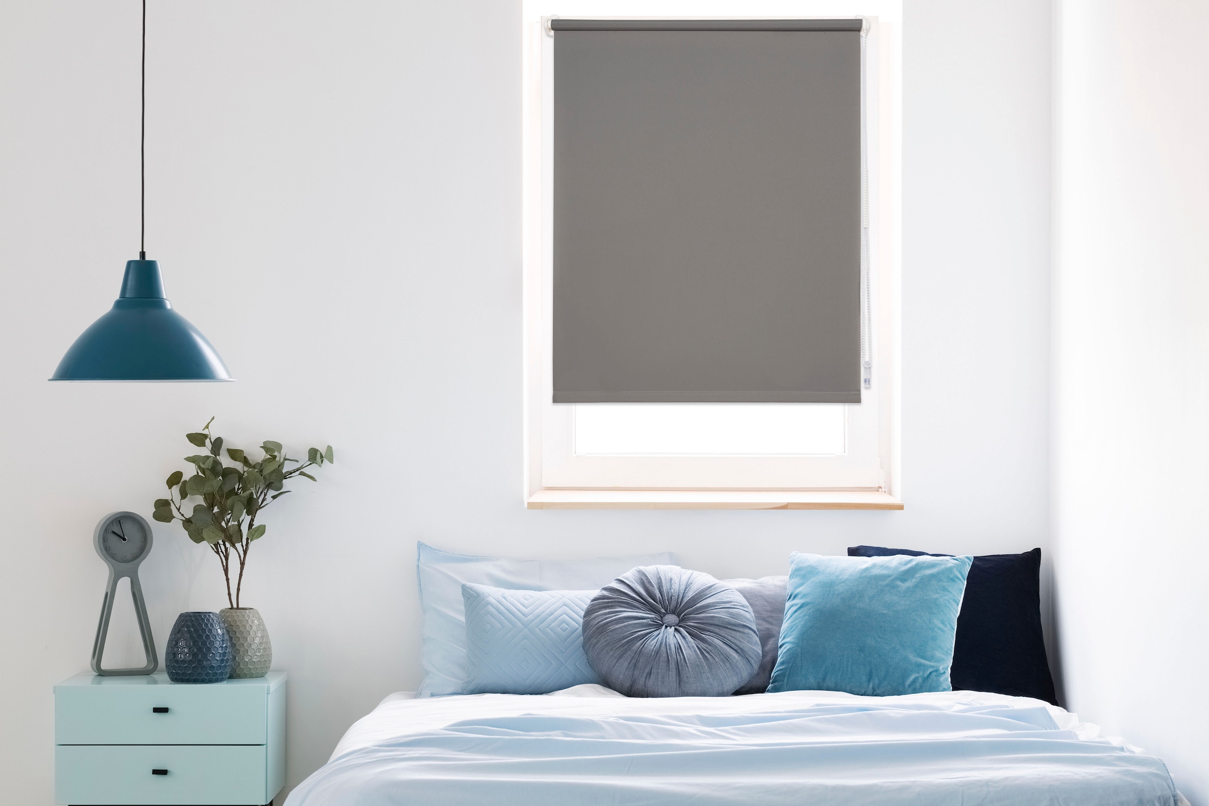 mydeco Seitenzugrollo "Win" Lichtschutz ohne Bohren freihängend bis Breite günstig online kaufen